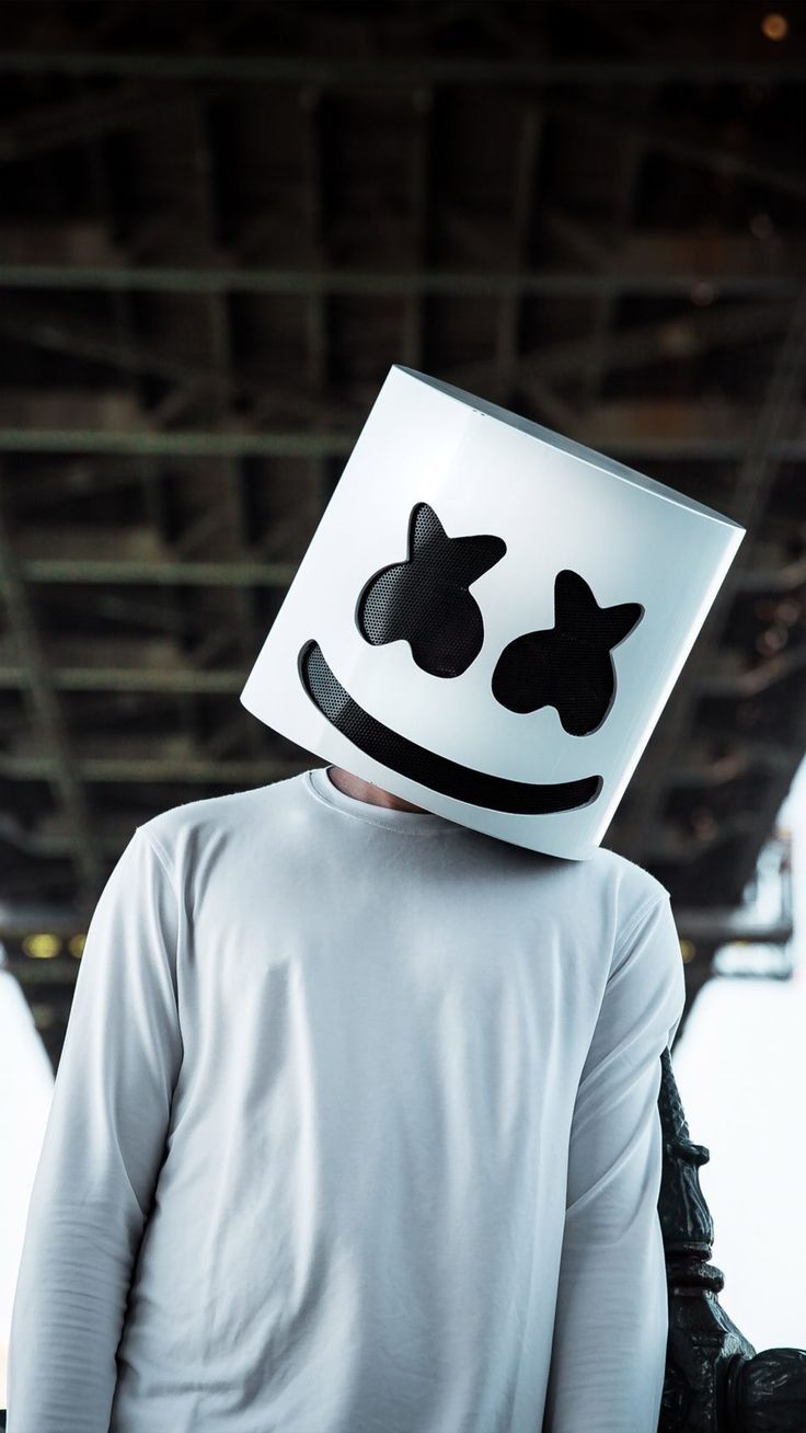 Marshmello Under the Bridge - music wallpaper for OpersCraft