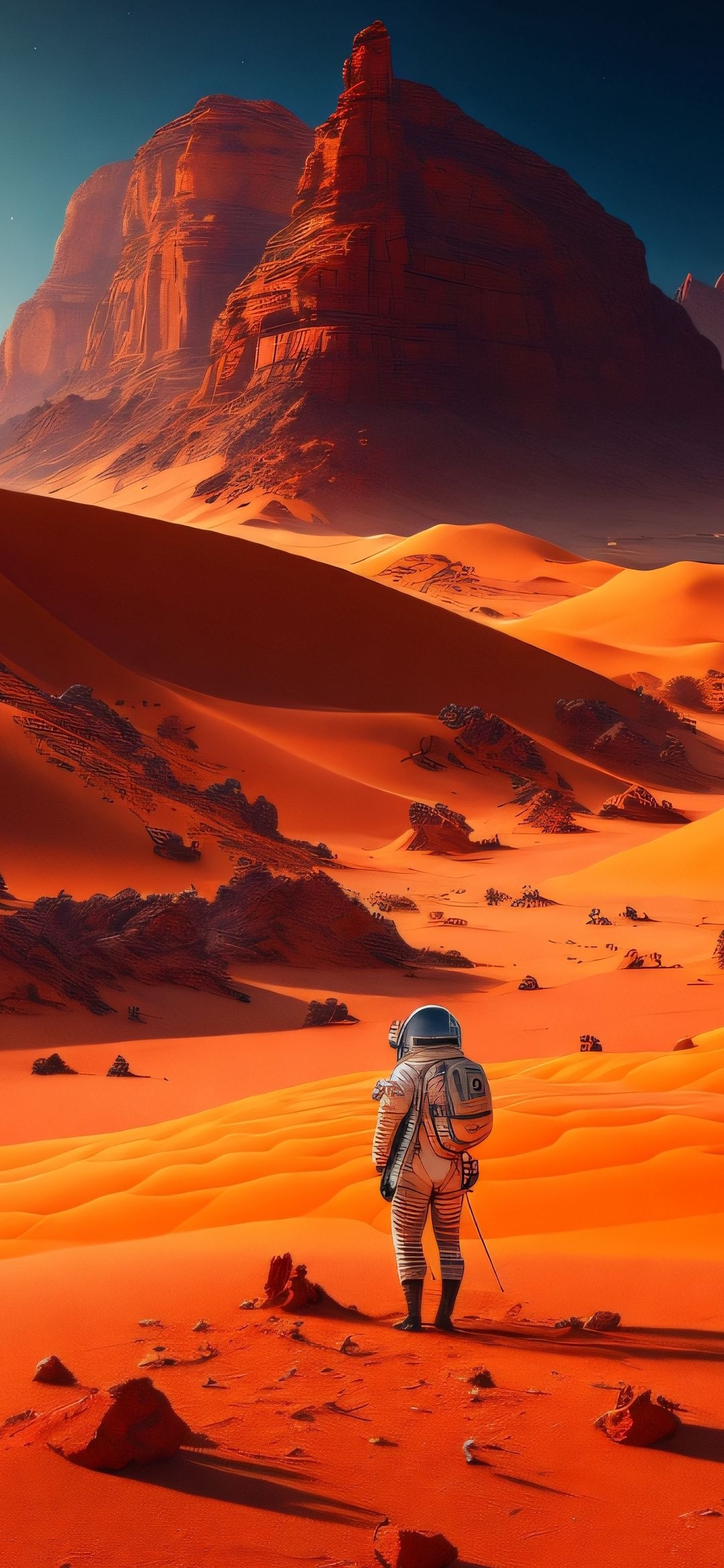Martian Desert Explorer - random wallpaper for OpersCraft