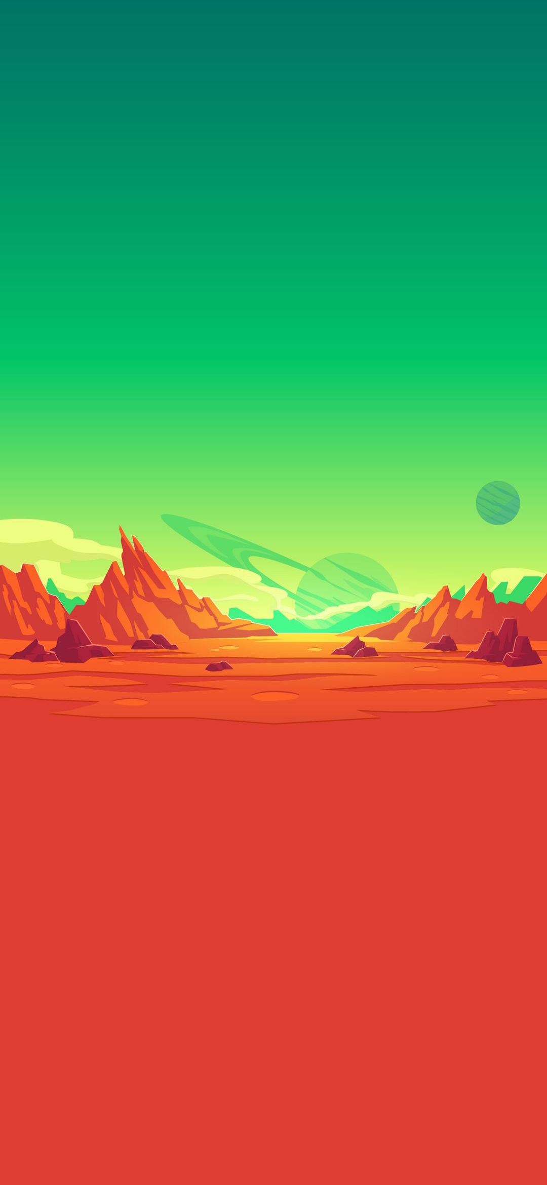 Martian Landscape Wallpaper - random wallpaper for OpersCraft