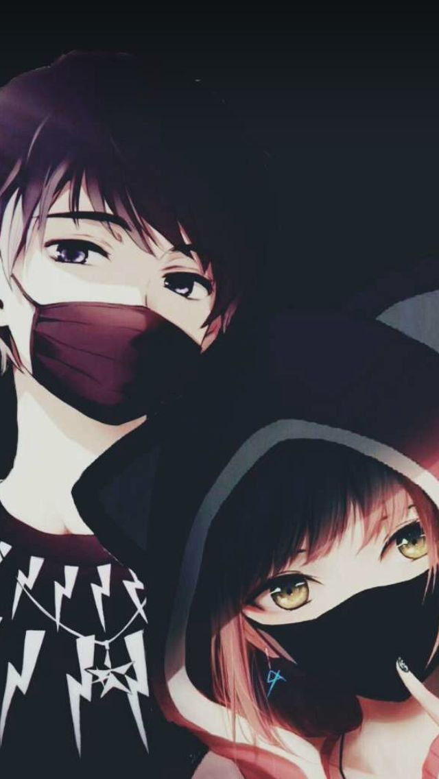 Masked Anime Duo - anime wallpaper for OpersCraft