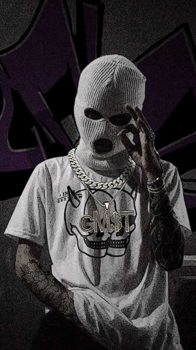 Masked Figure with Chain - hip-hop wallpaper for OpersCraft