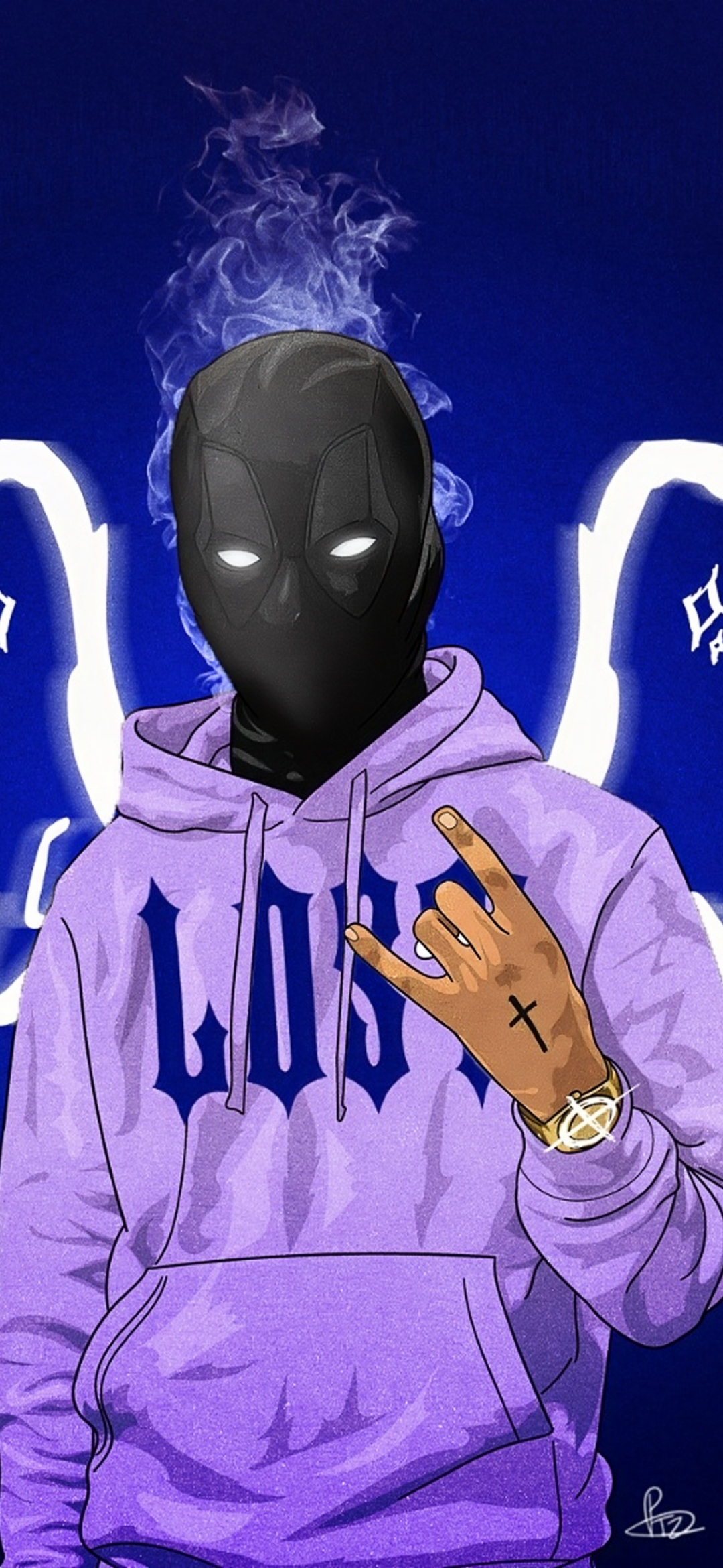 Masked Figure with Hoodie - ghetto wallpaper for OpersCraft