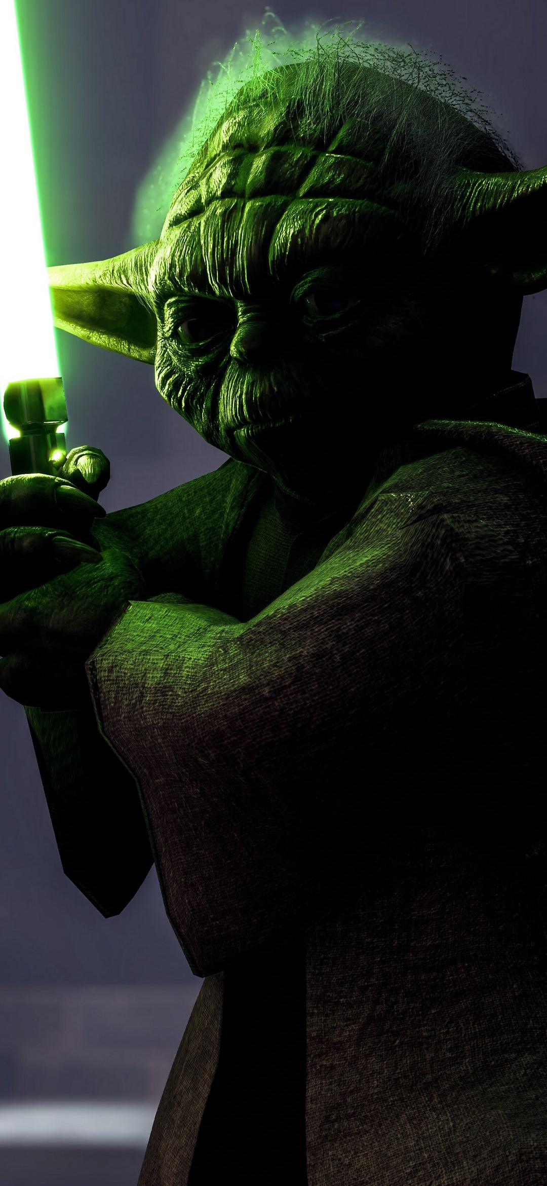 Master Yoda Lightsaber - star wars wallpaper for OpersCraft