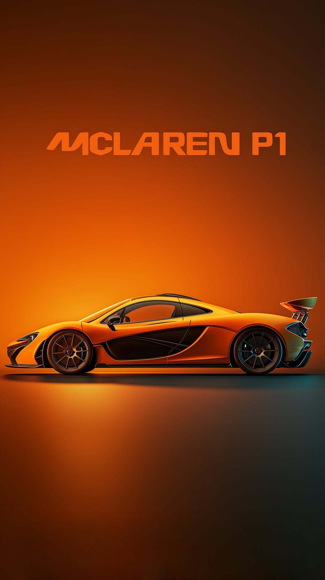 McLaren P1 Orange - cars wallpaper for OpersCraft