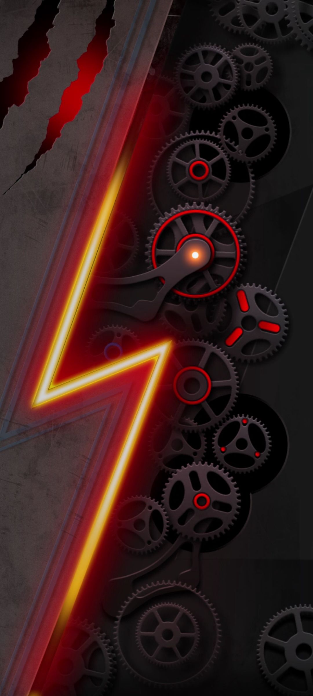 Mechanical Lightning Gears - random wallpaper for OpersCraft