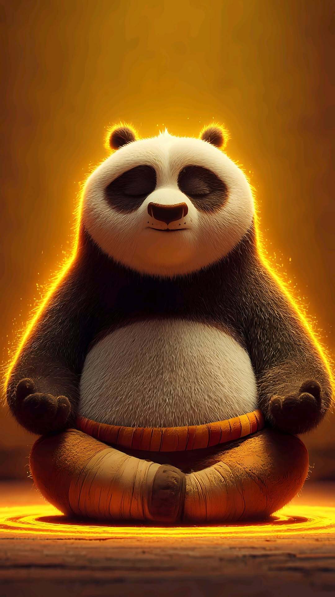 Meditating Kung Fu Panda - panda wallpaper for OpersCraft