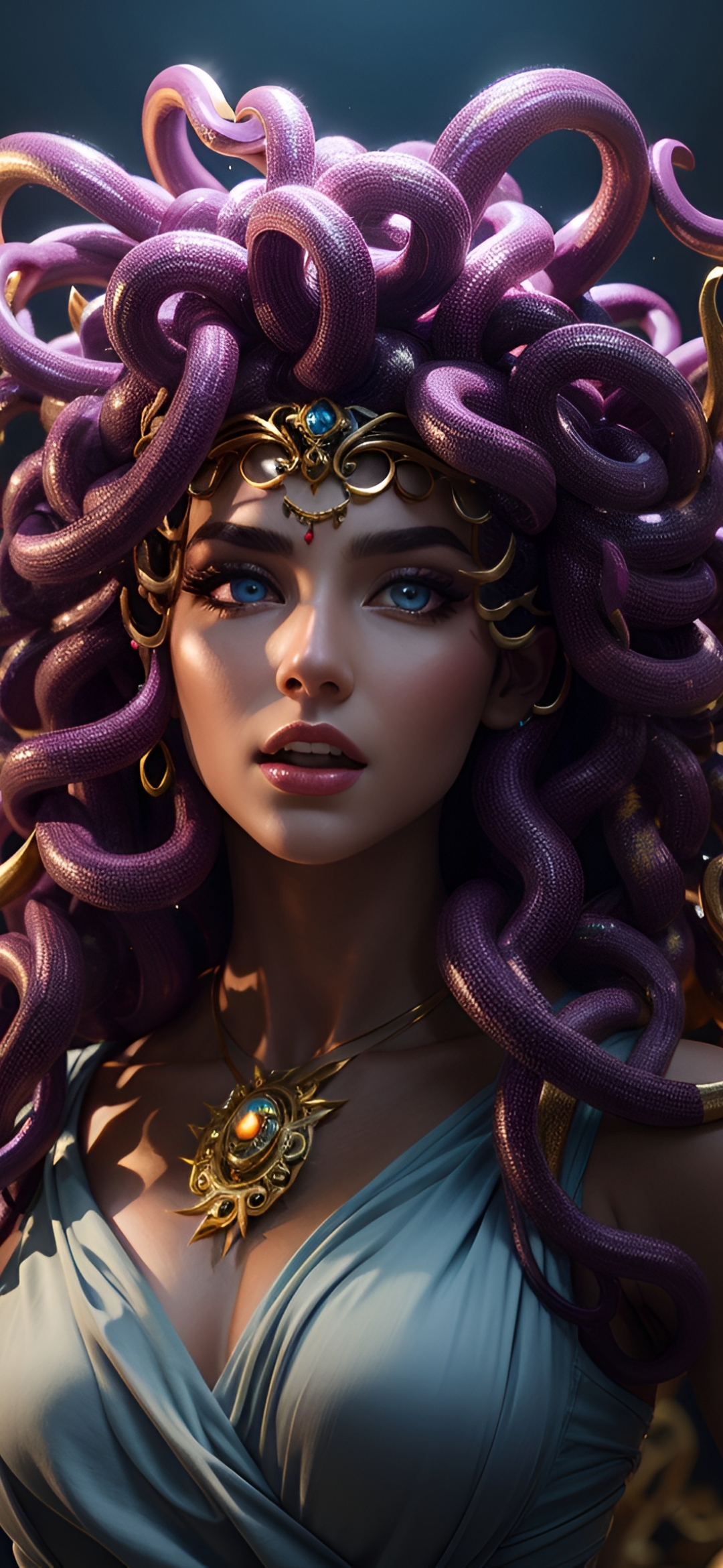 Medusa's Gaze - fantasy wallpaper for OpersCraft