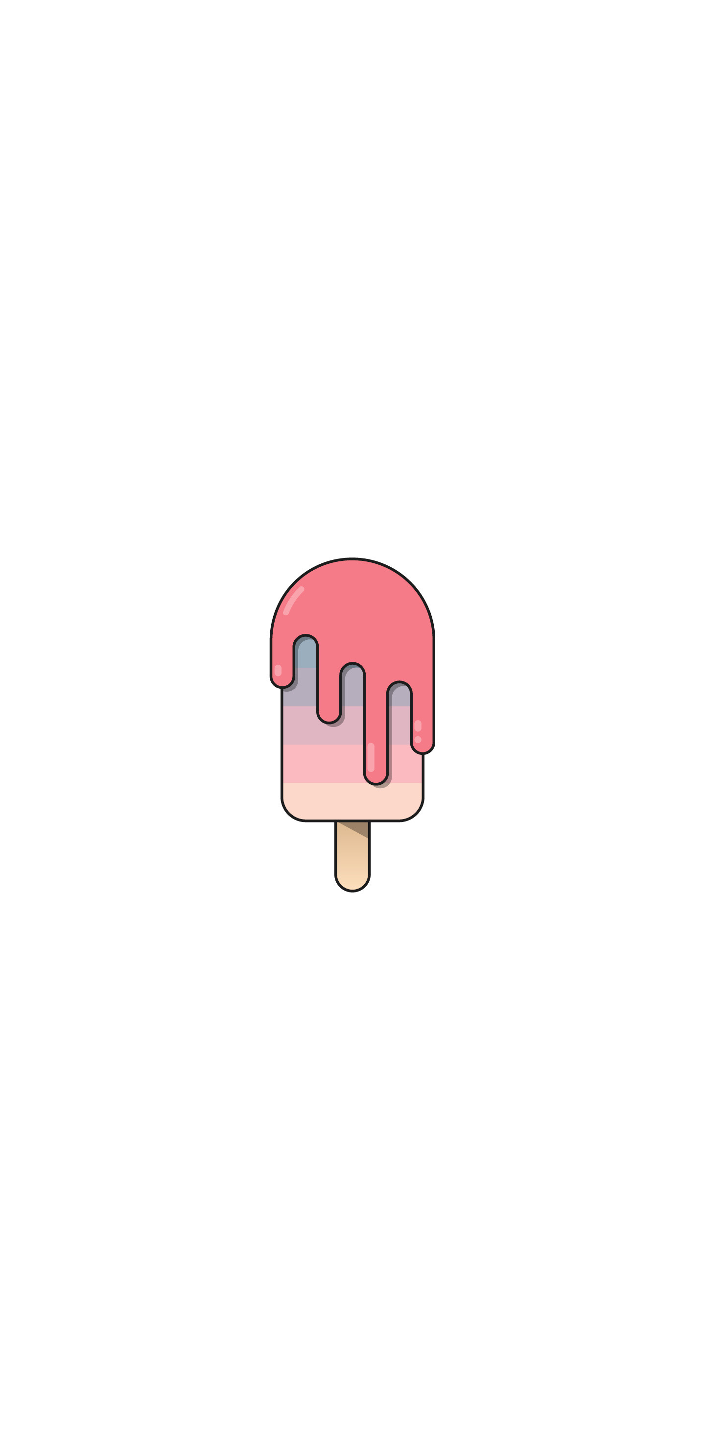 Melting Popsicle Delight - food wallpaper for OpersCraft