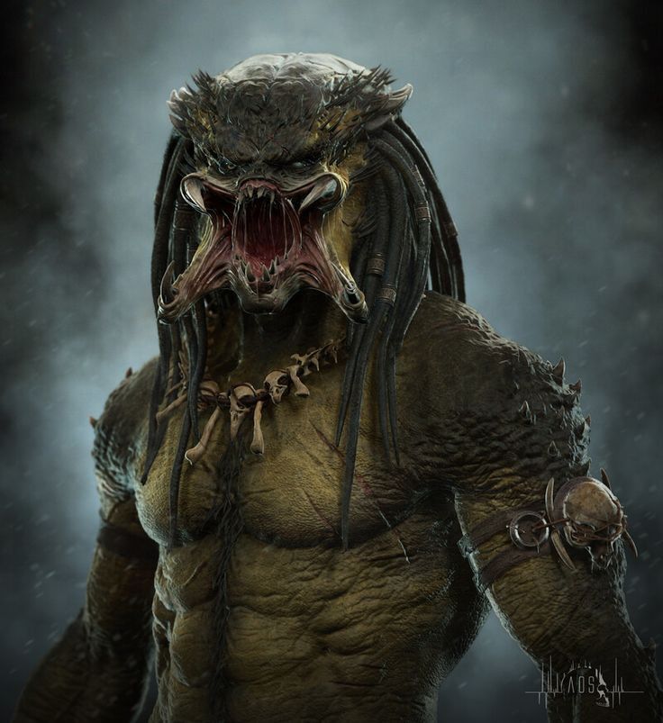 Menacing Predator Portrait - random wallpaper for OpersCraft