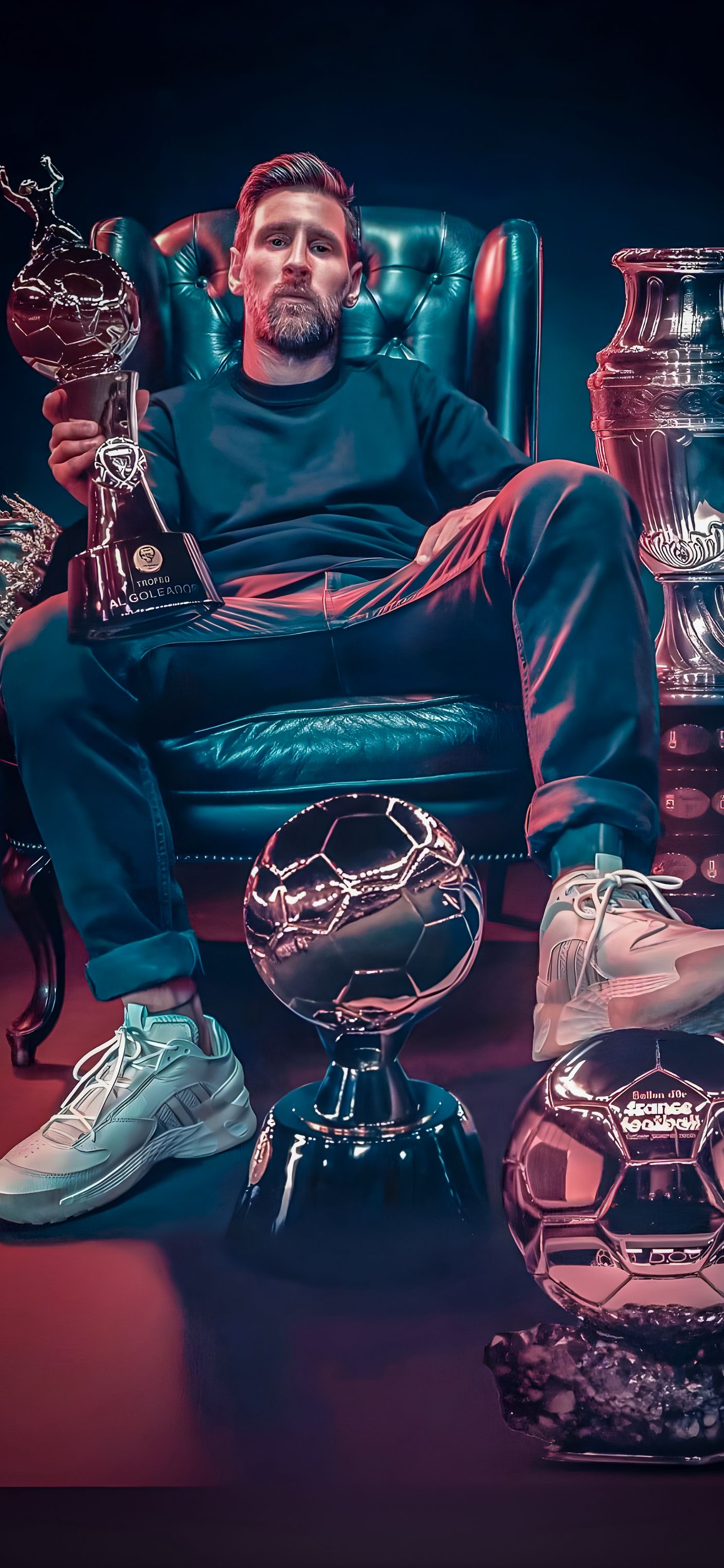 Messi's Trophy Room - random wallpaper for OpersCraft