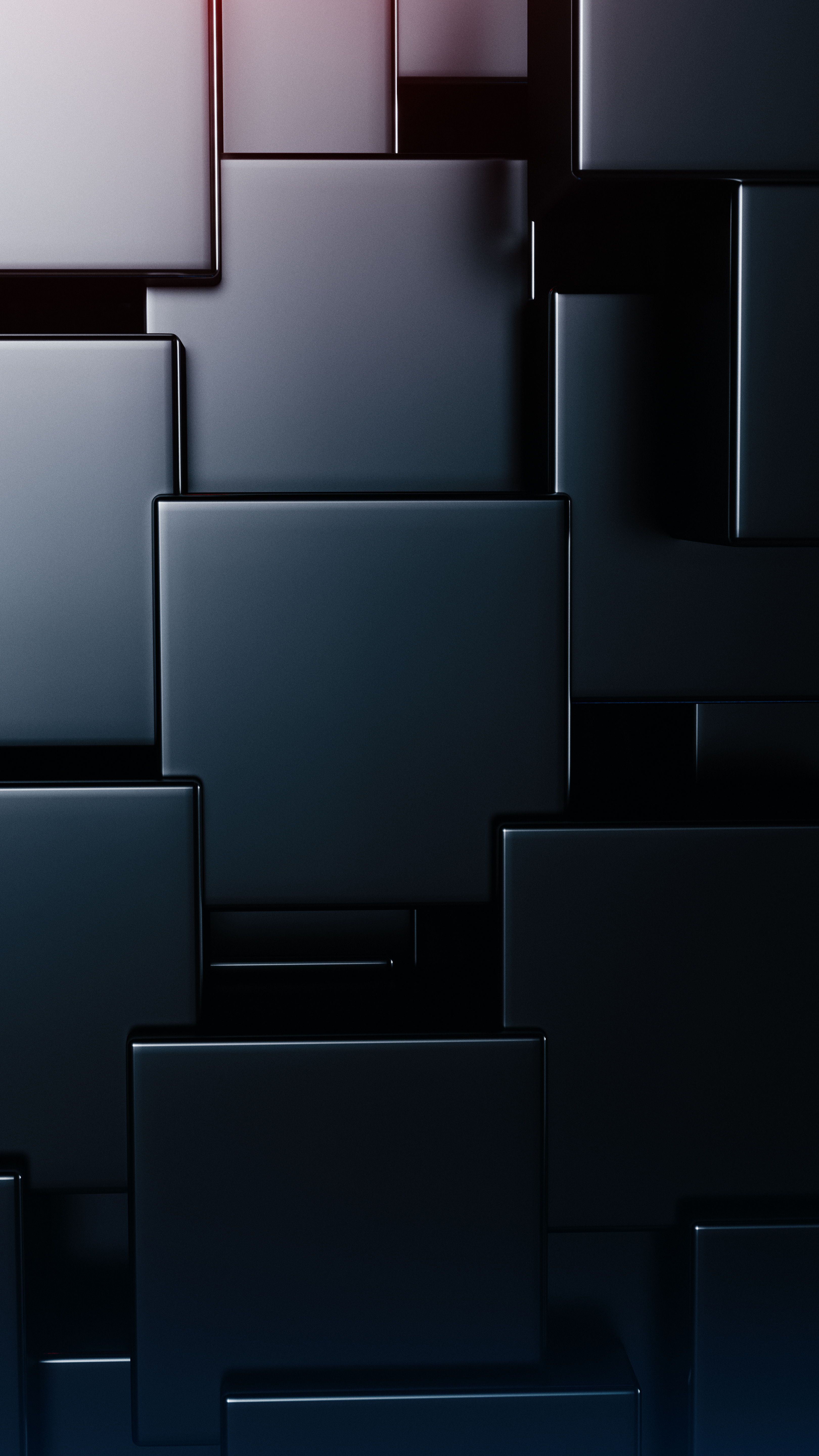 Metallic Blocks Arrangement - abstract wallpaper for OpersCraft