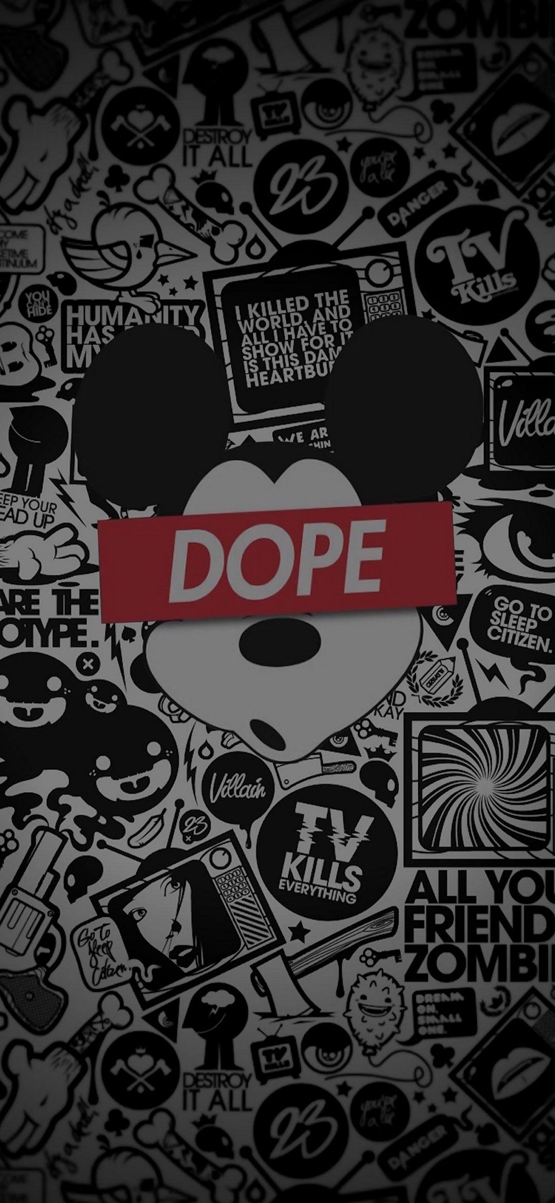 Mickey "Dope" Collage - ghetto wallpaper for OpersCraft