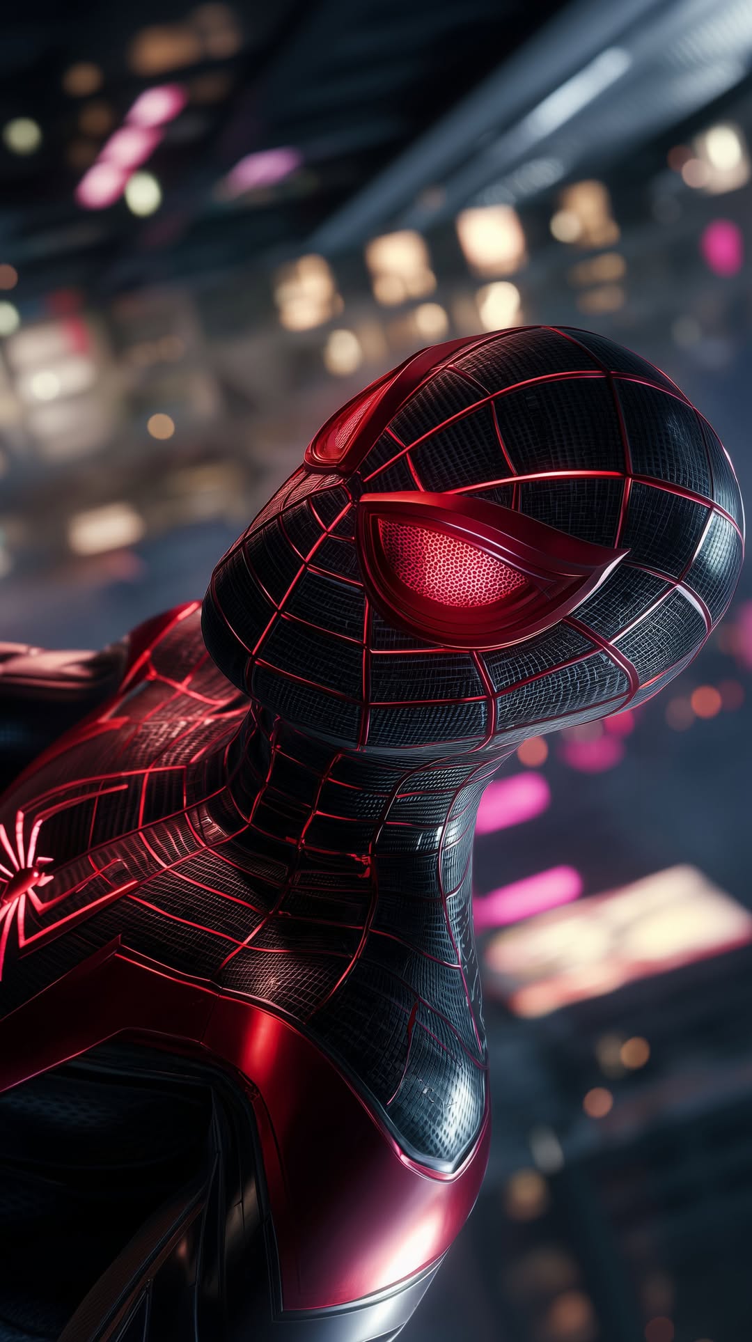 Miles Morales Close-Up - spider-man wallpaper for OpersCraft