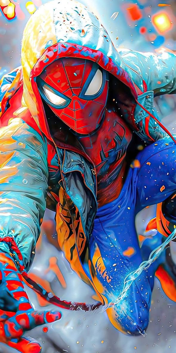 Miles Morales Graffiti Art - spider-man wallpaper for OpersCraft