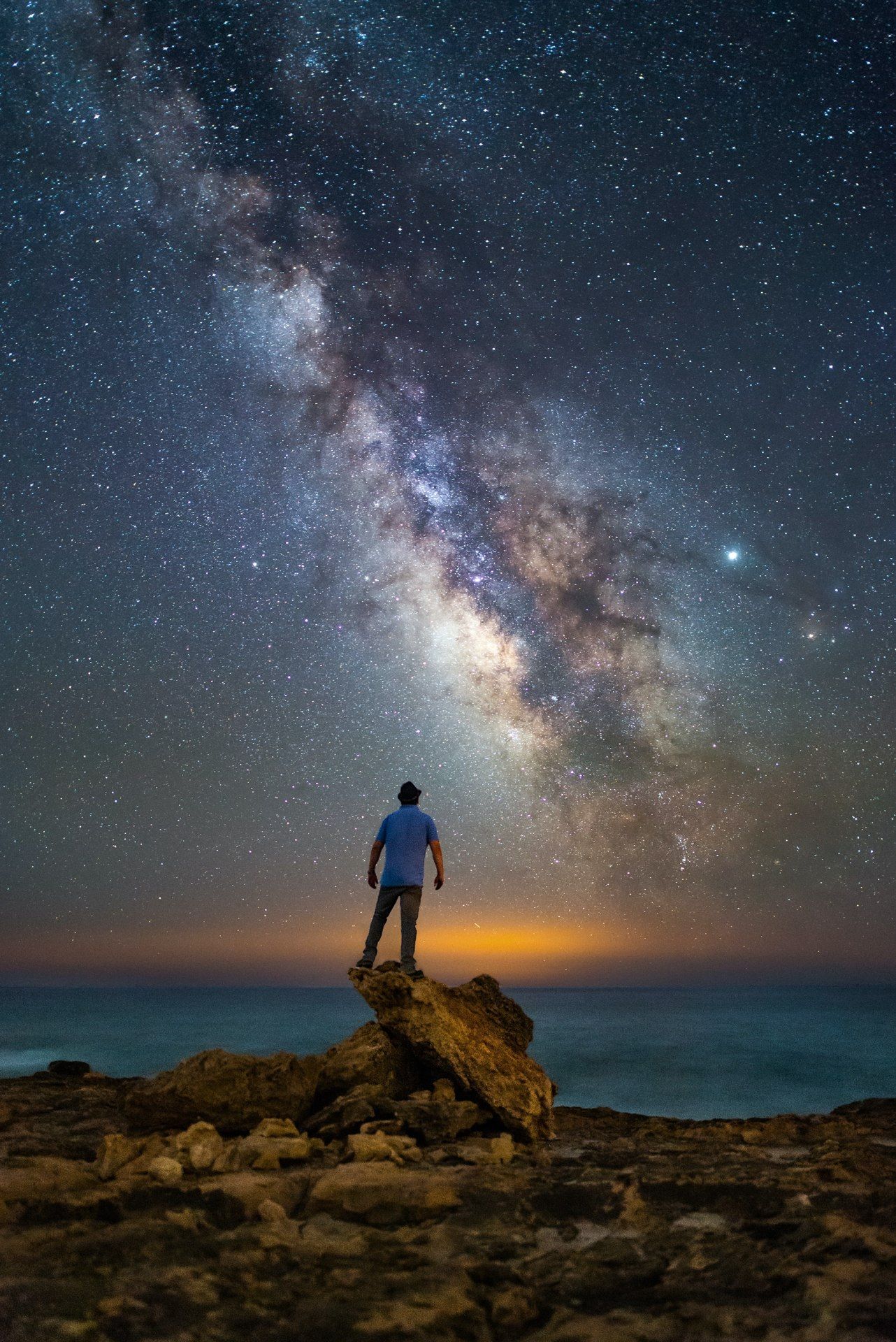 Milky Way Stargazer - space wallpaper for OpersCraft
