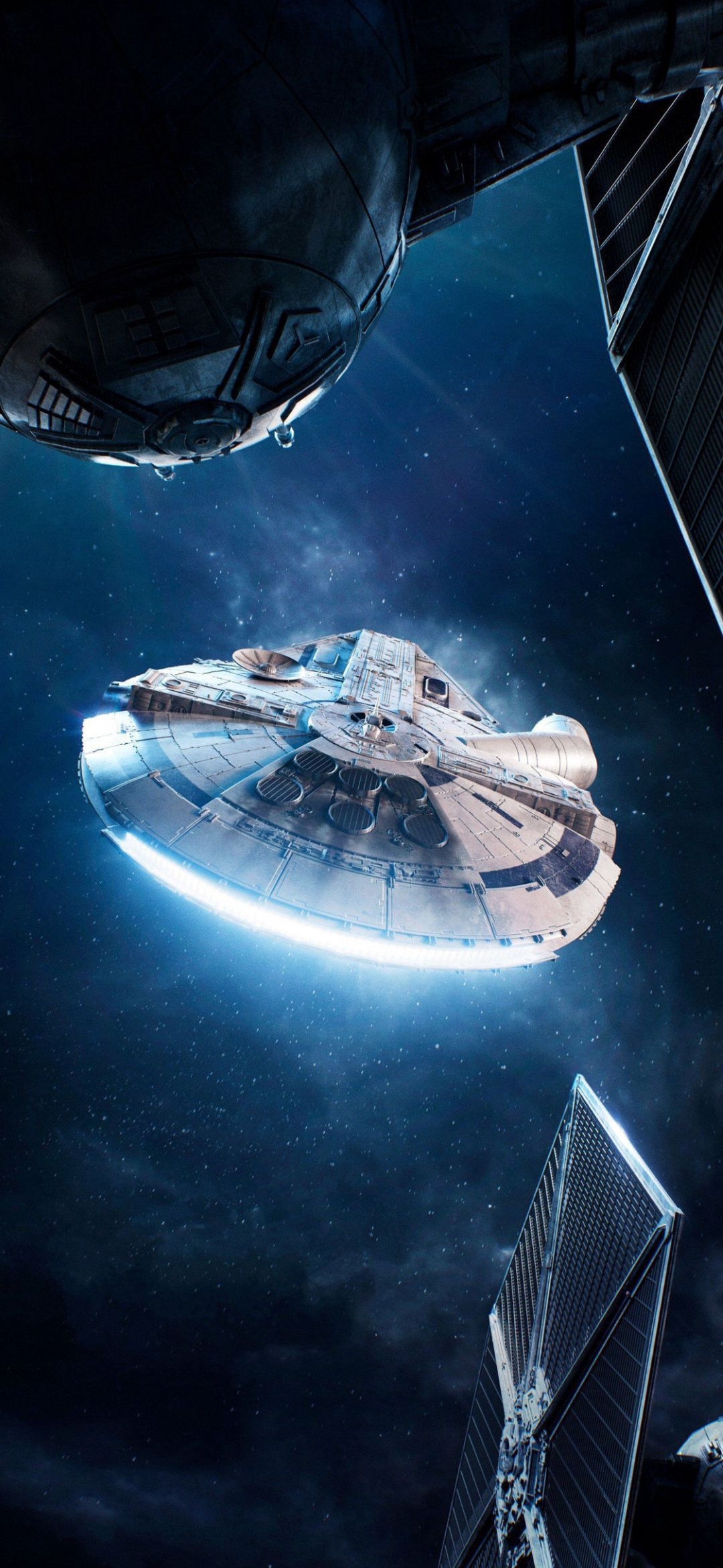 Millennium Falcon Space Battle - star wars wallpaper for OpersCraft