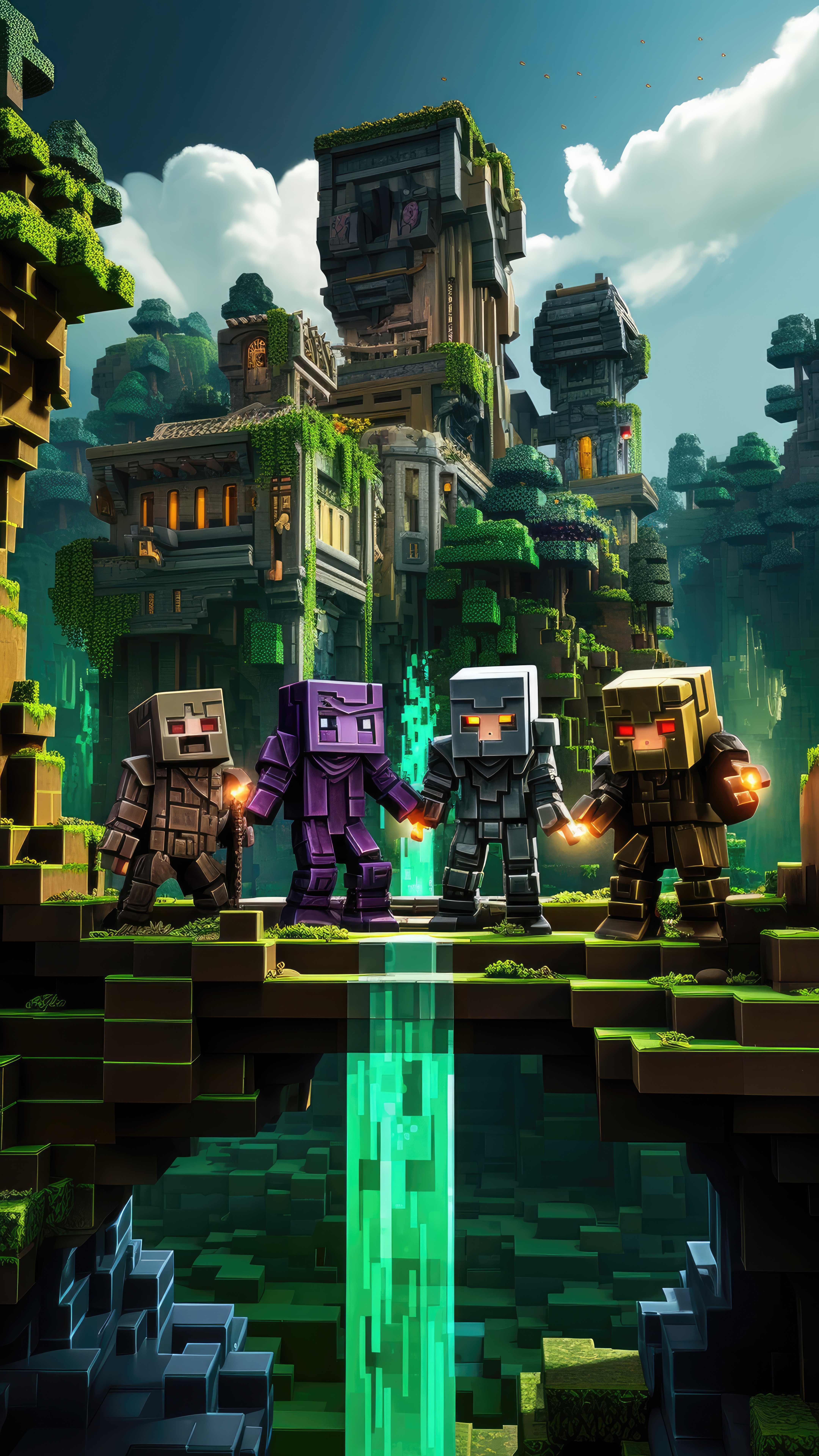 Minecraft Adventure Crew - minecraft wallpaper for OpersCraft