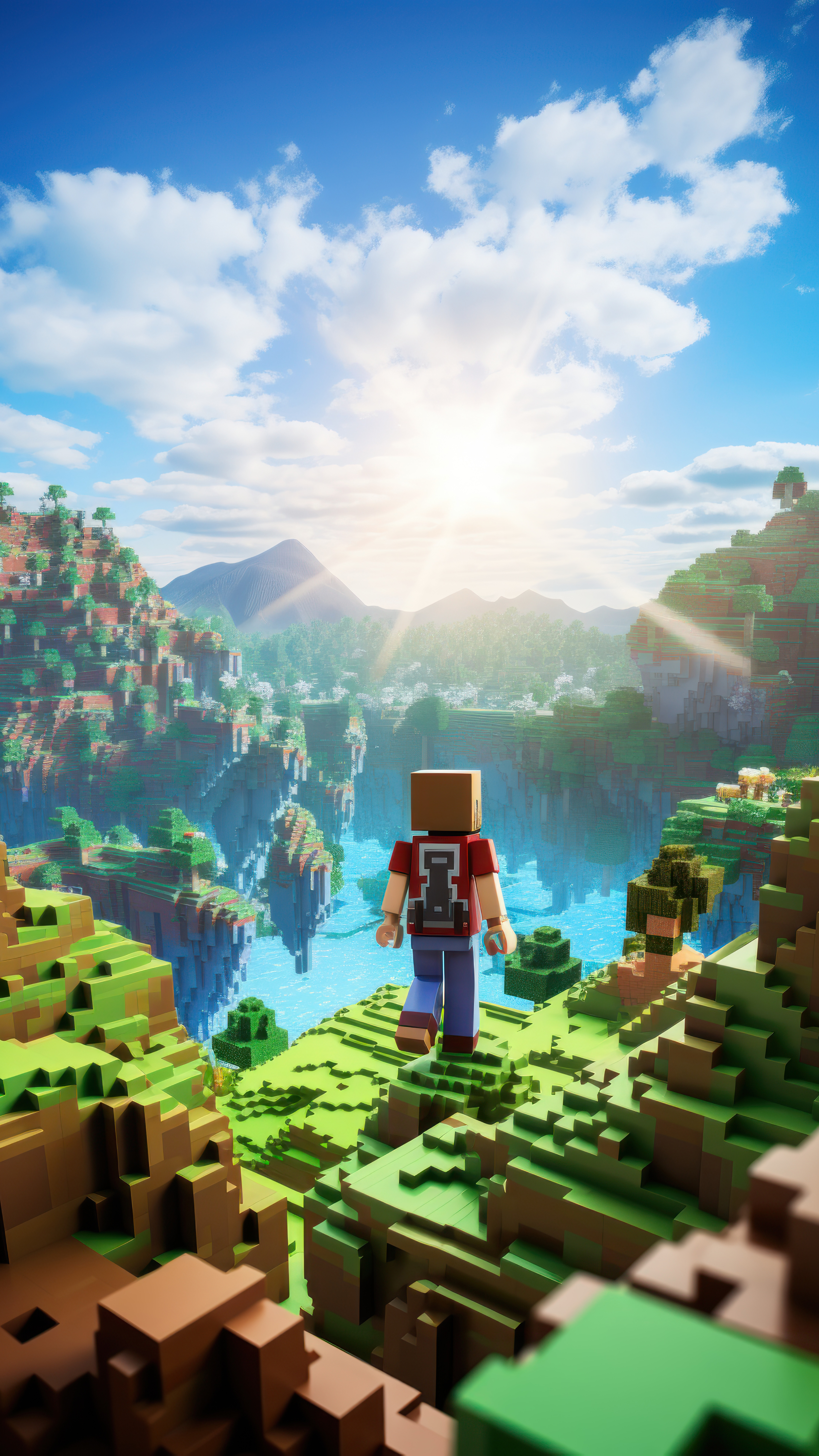 Minecraft Adventure Landscape - minecraft wallpaper for OpersCraft