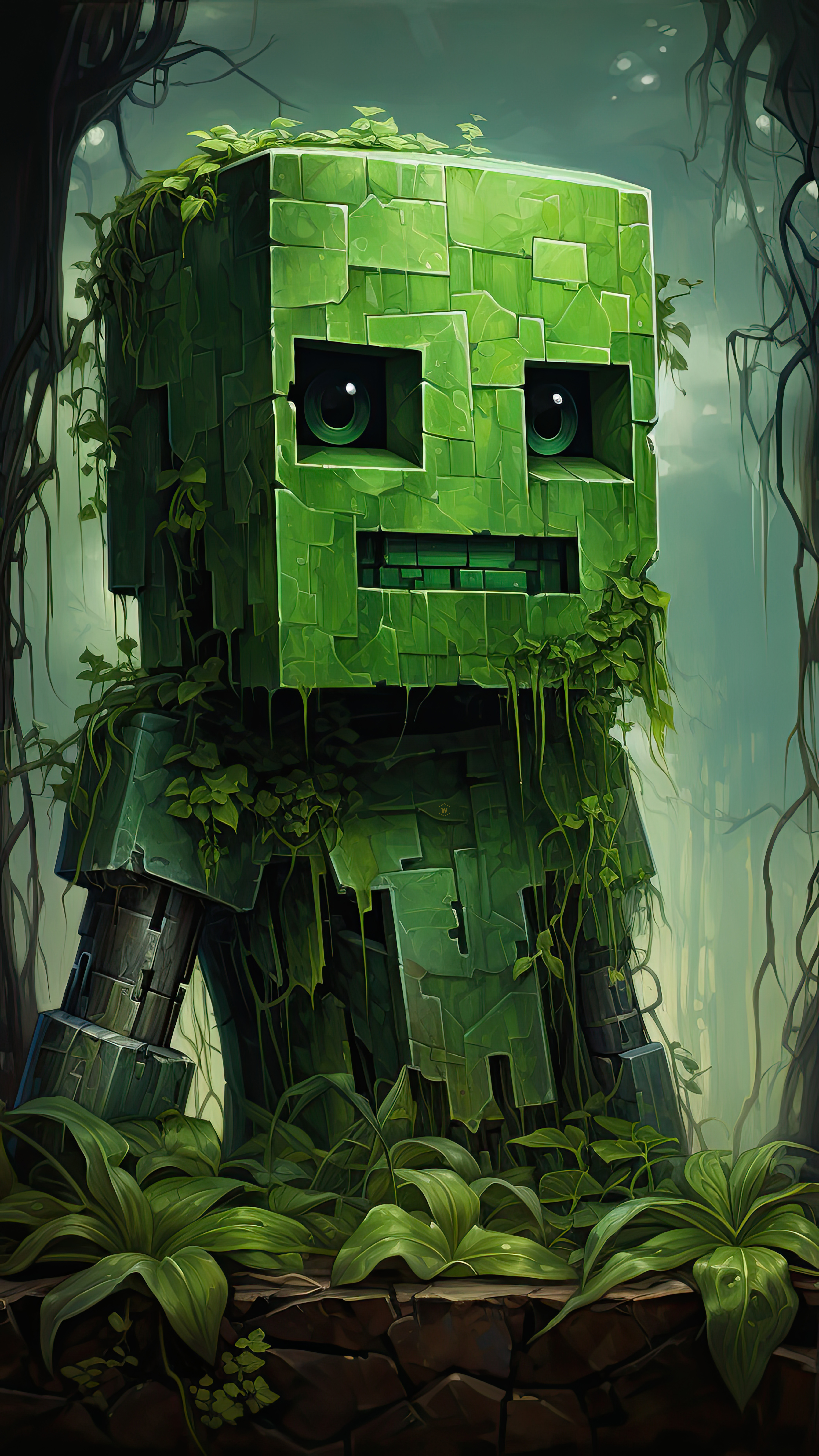 Minecraft Creeper Forest - minecraft wallpaper for OpersCraft