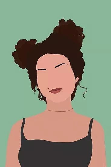 Minimalist Woman Portrait - girl wallpaper for OpersCraft