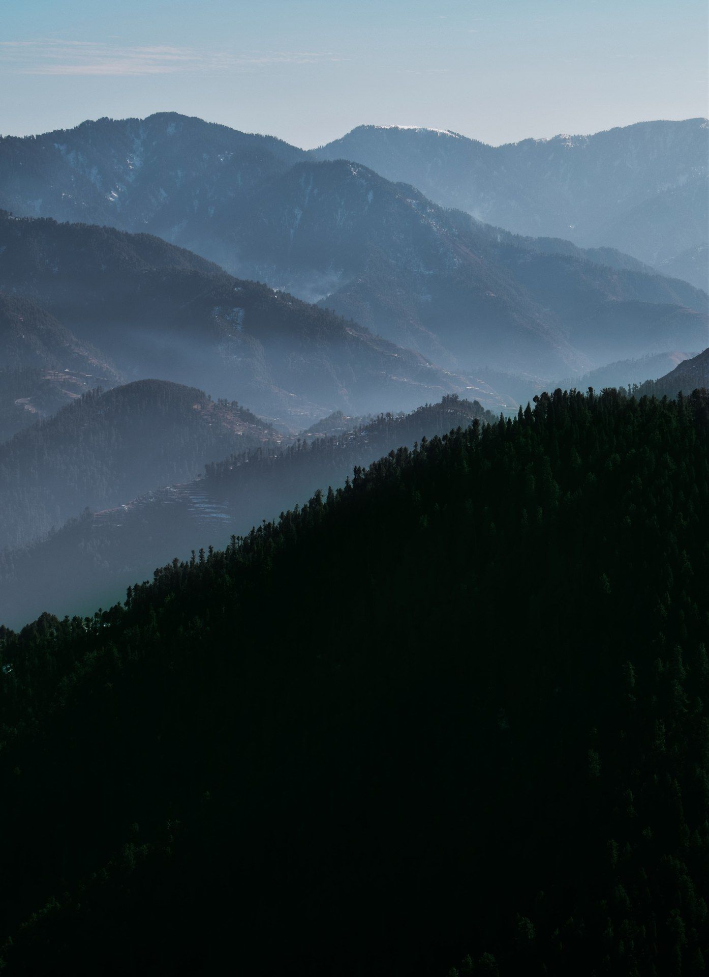 Misty Mountain Range - random wallpaper for OpersCraft