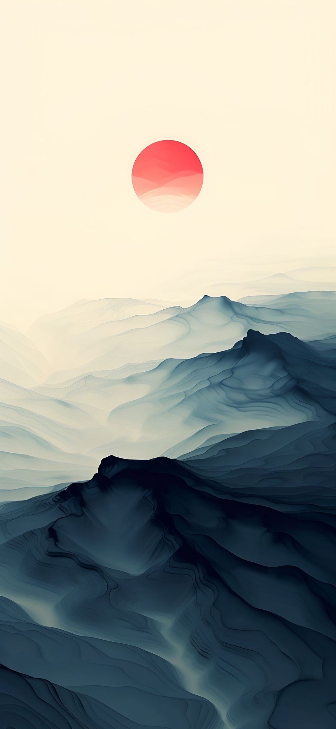 Misty Mountain Sunrise - landscape wallpaper for OpersCraft