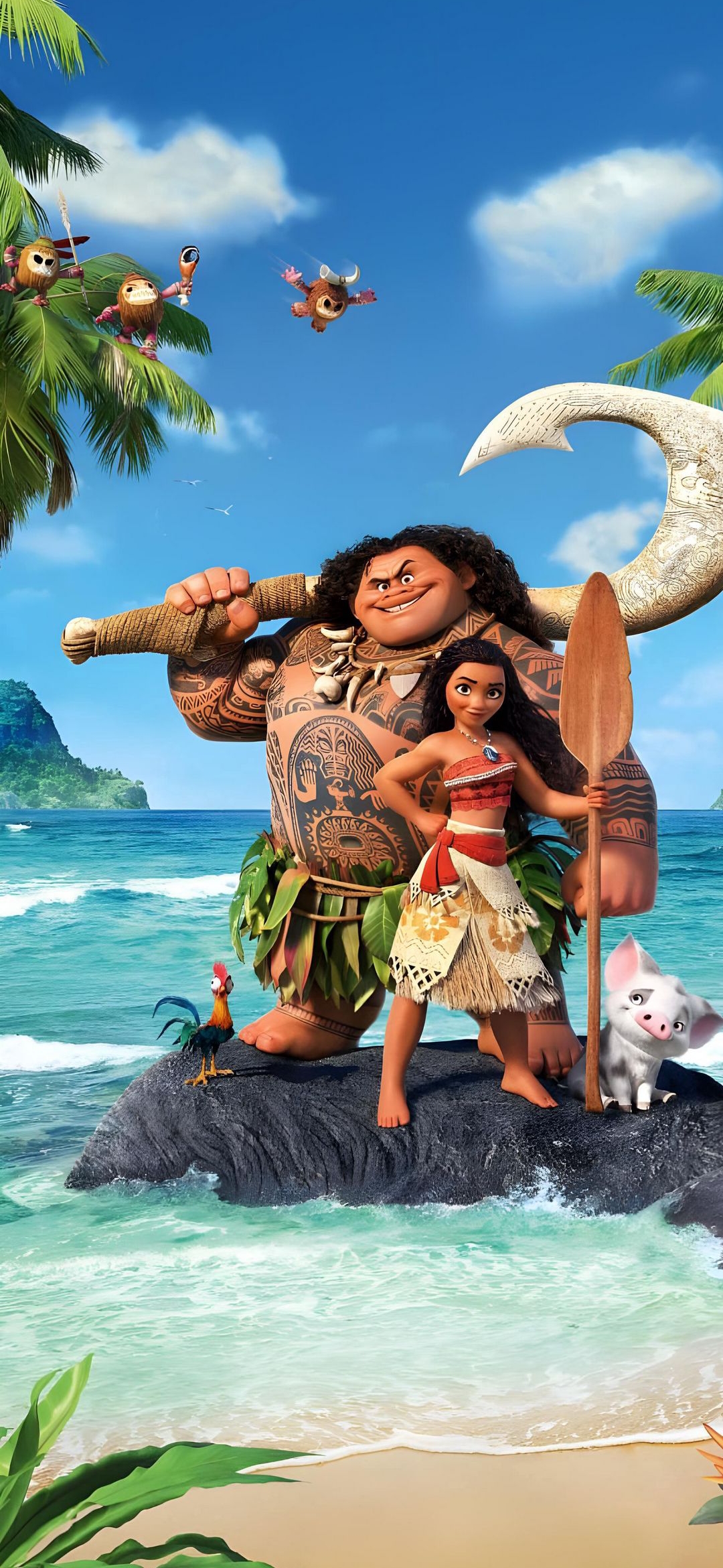 Moana and Maui Adventure - movies wallpaper for OpersCraft