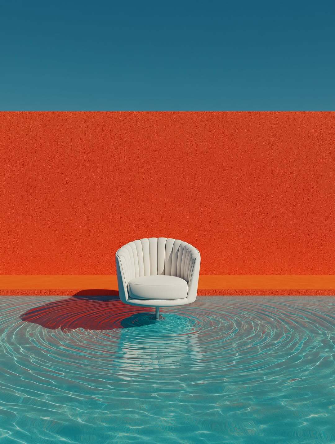 Modern Chair in Water - dope wallpaper for OpersCraft