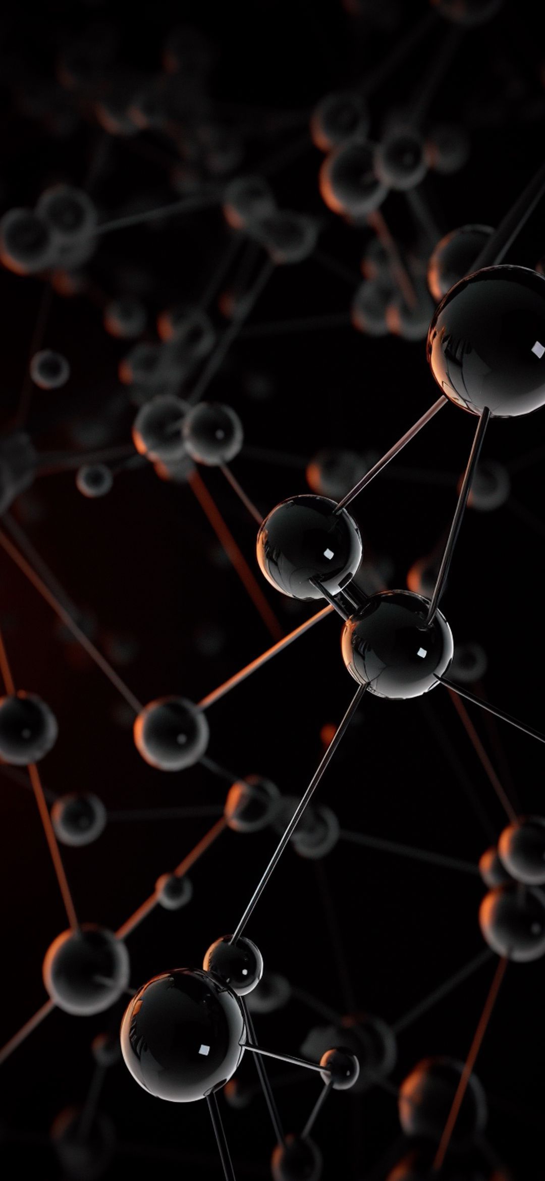 Molecular Structure Dark - abstract wallpaper for OpersCraft
