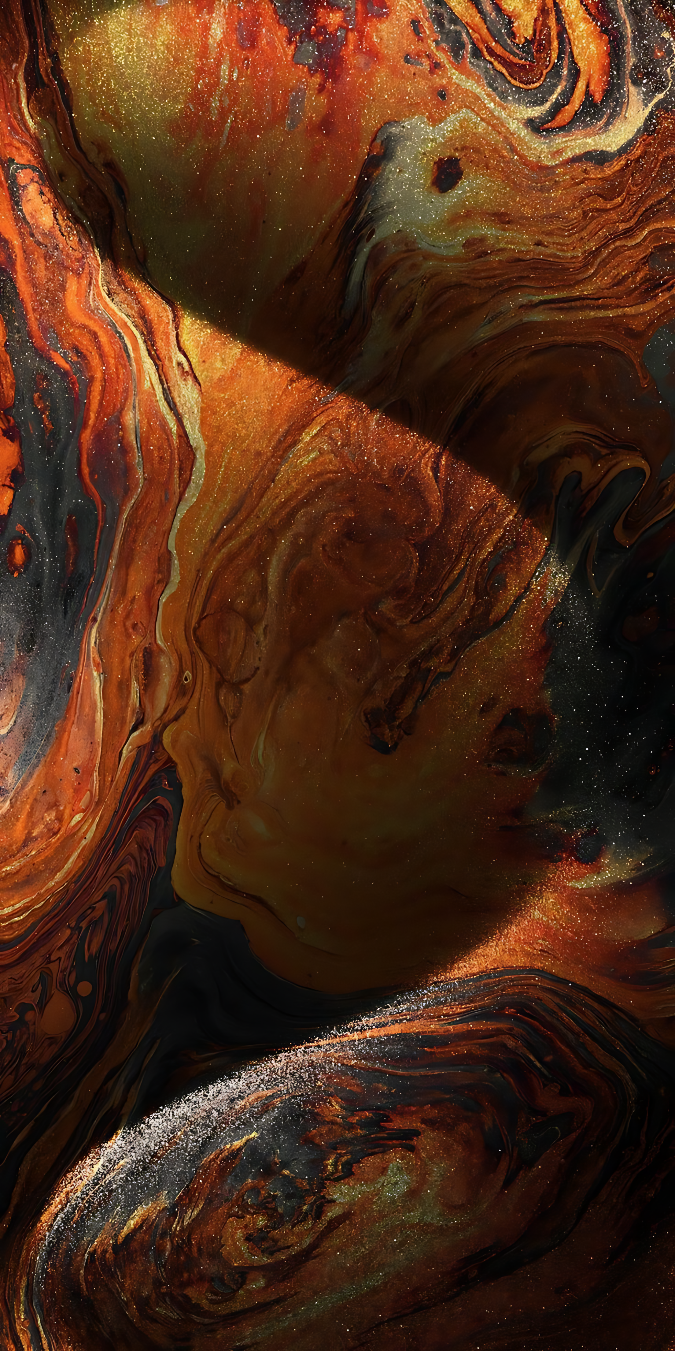 Molten Gold Abstract - abstract wallpaper for OpersCraft