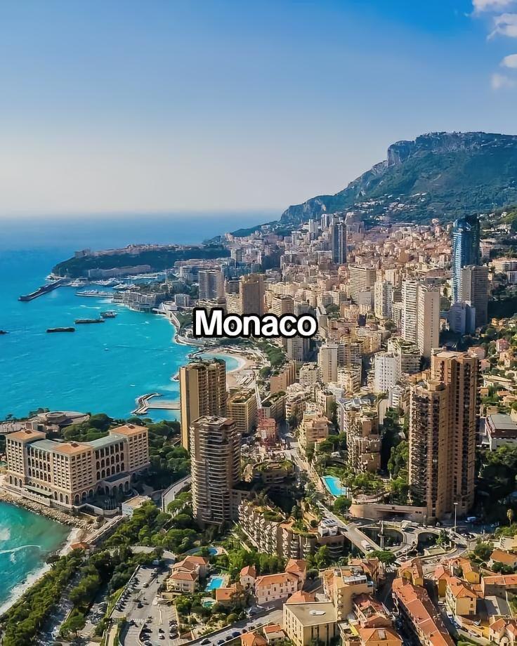 Monaco Coastal Cityscape View - city wallpaper for OpersCraft