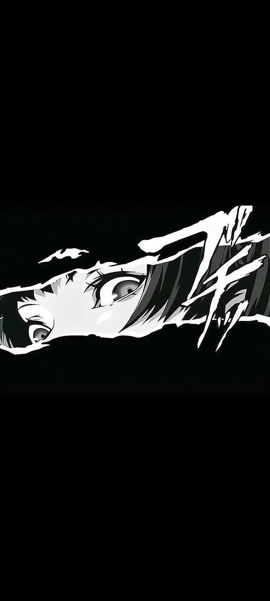 Monochrome Anime Gaze - anime wallpaper for OpersCraft