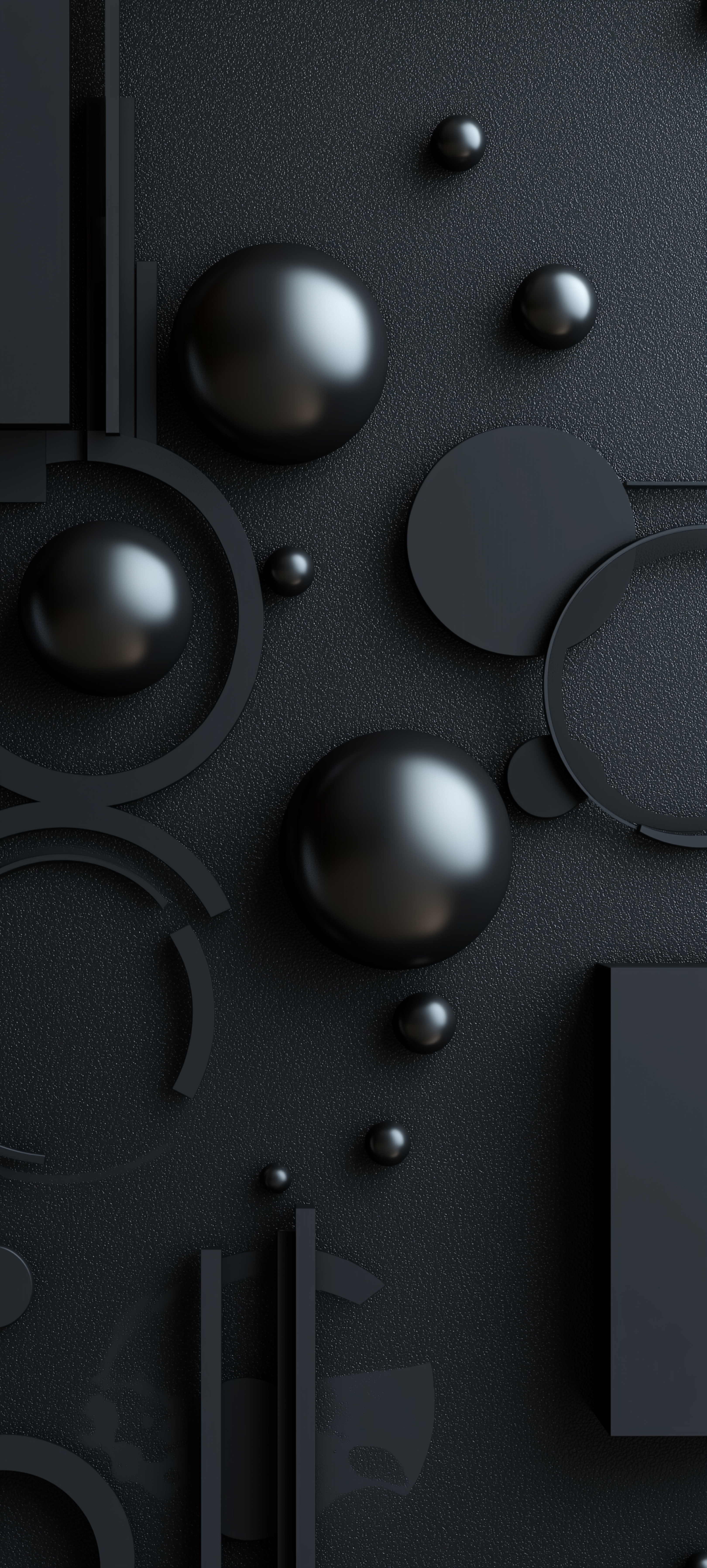 Monochrome Geometric Abstraction - abstract wallpaper for OpersCraft