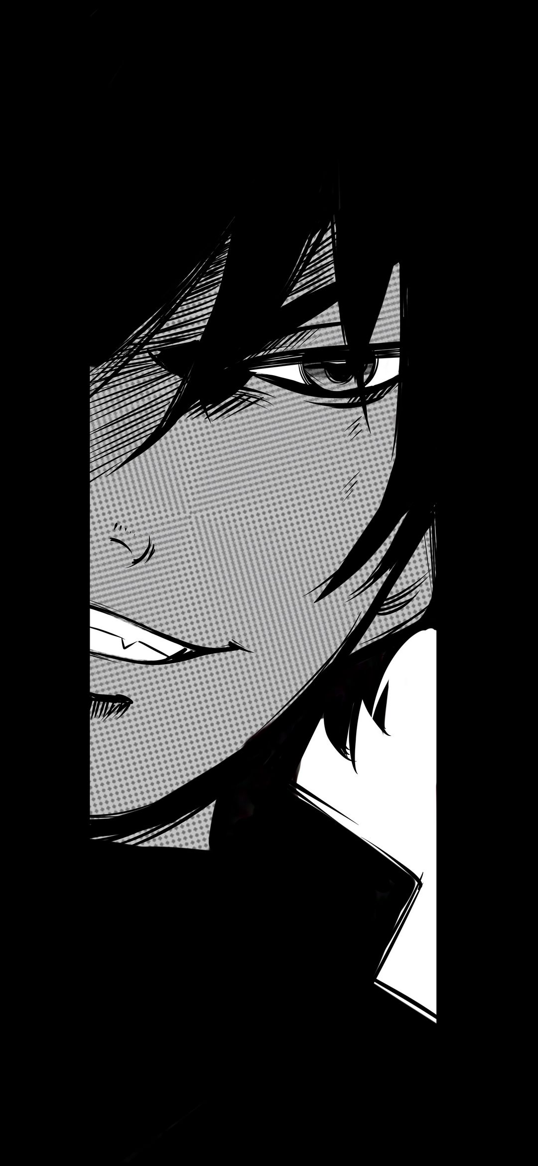 Monochrome Manga Portrait - anime wallpaper for OpersCraft