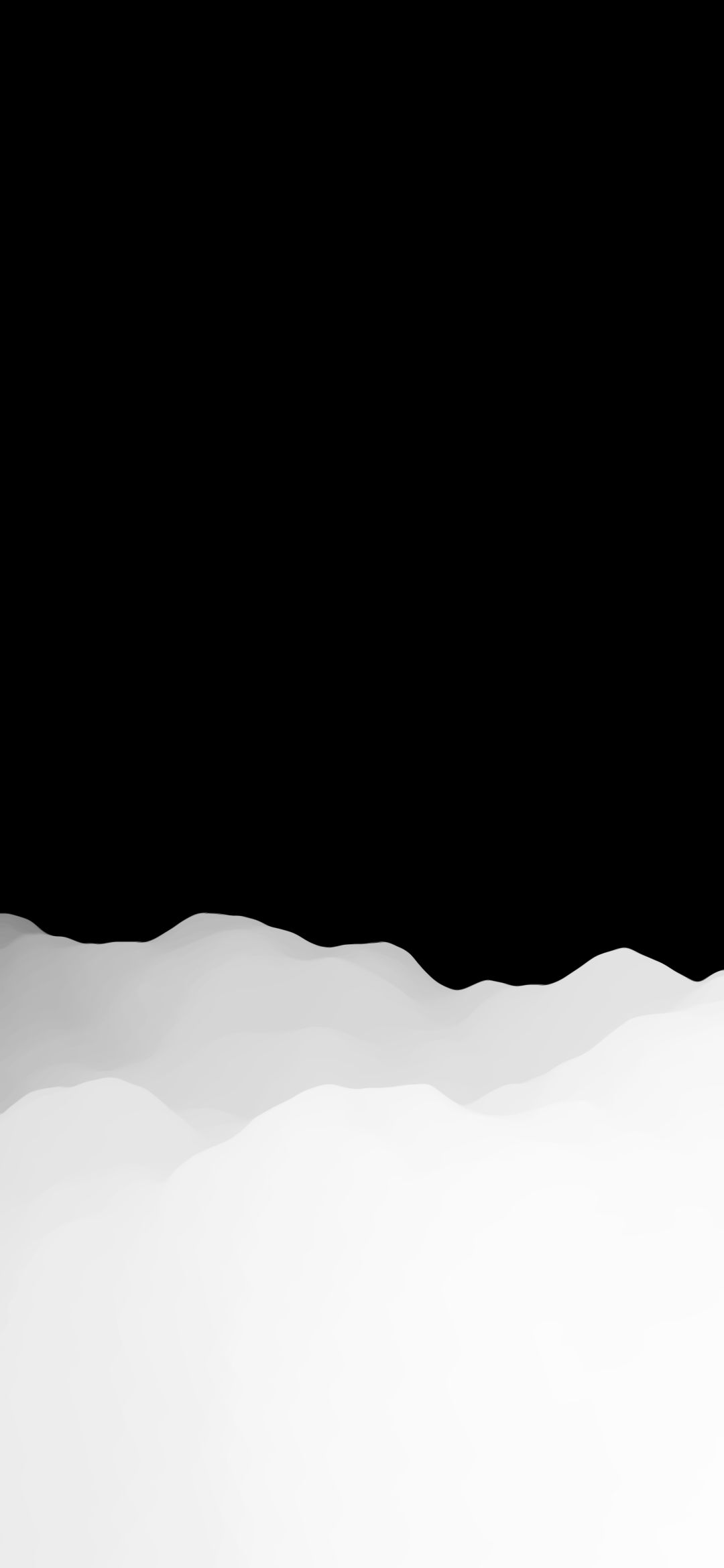 Monochrome Mountain Range - minimal wallpaper for OpersCraft