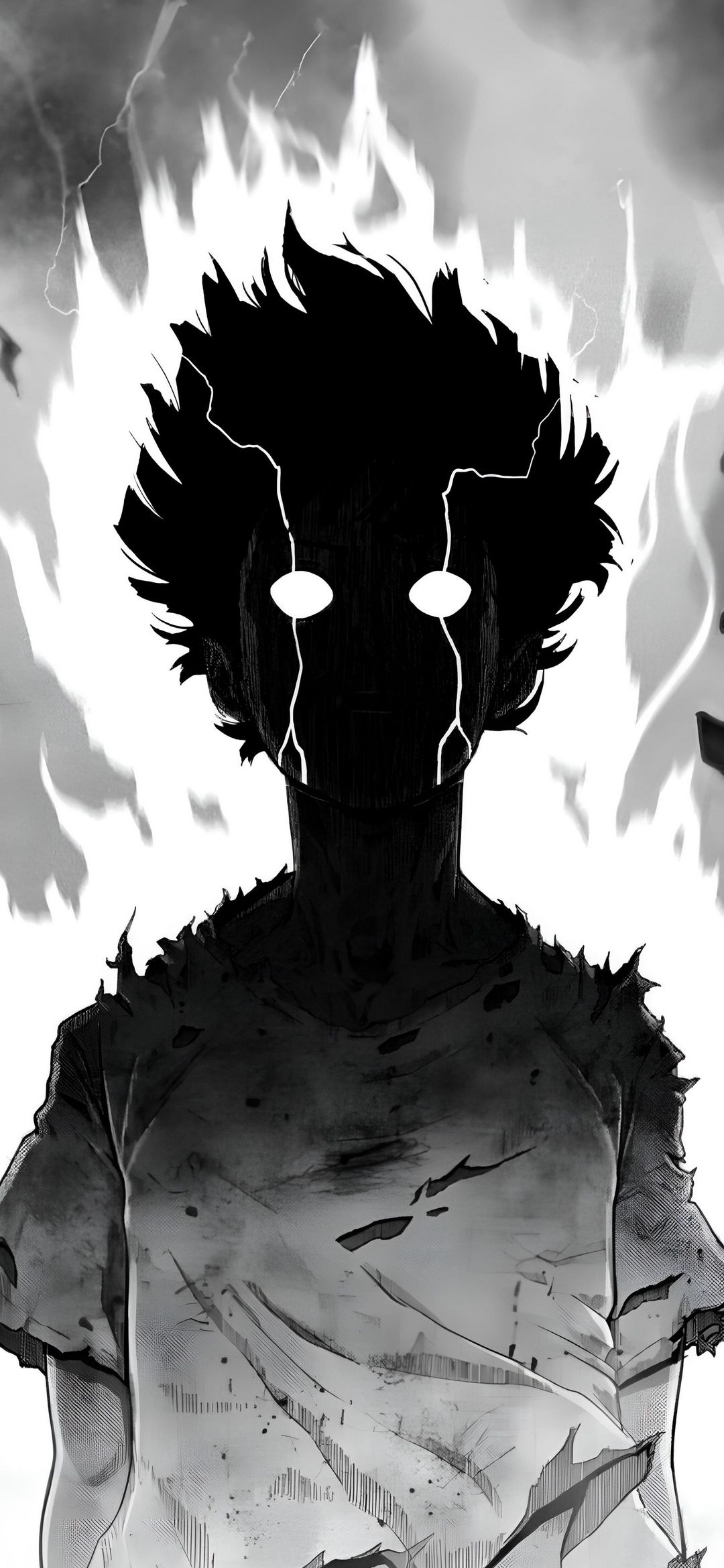 Monochrome Psychic Power - naruto wallpaper for OpersCraft