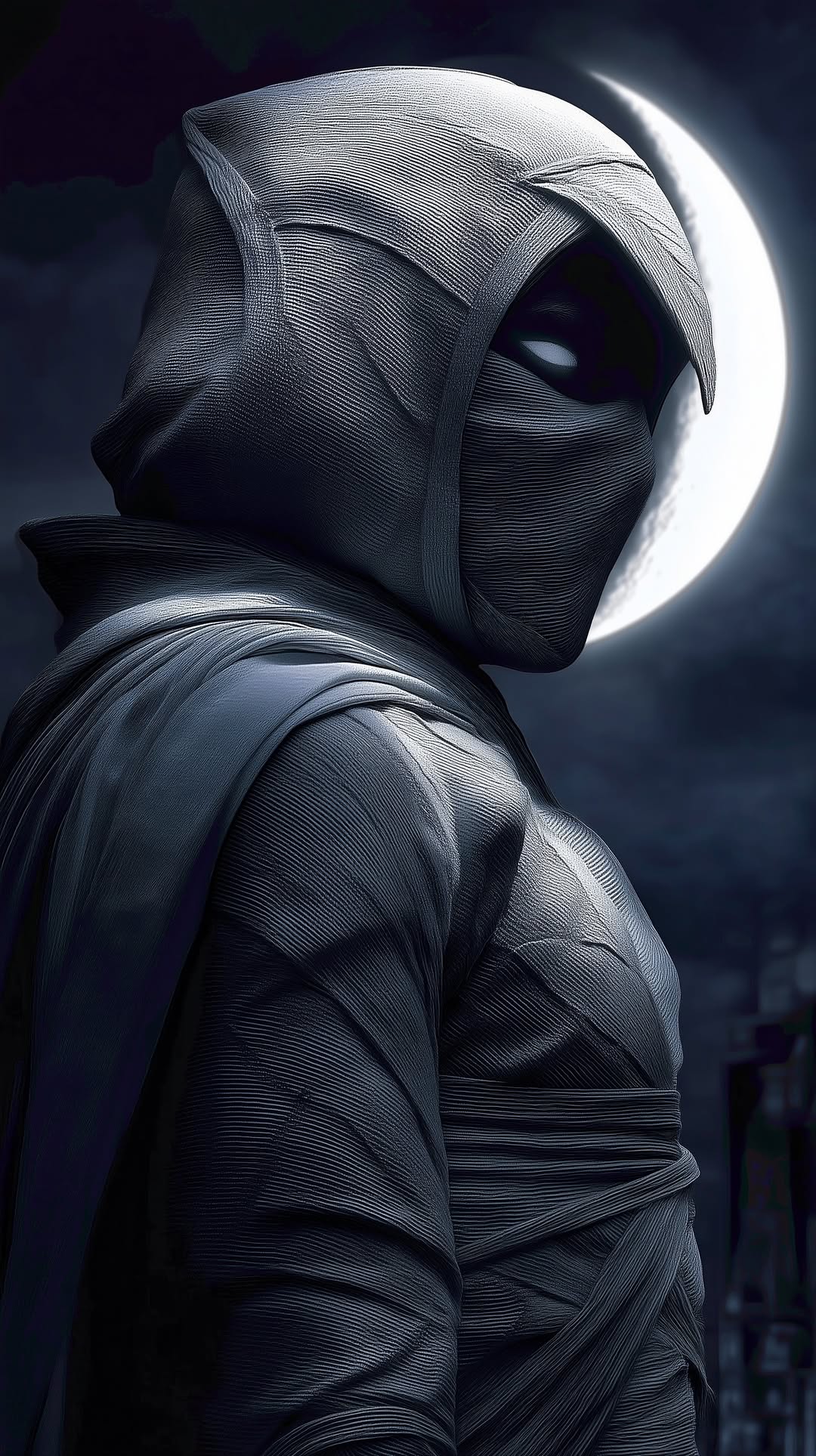 Moon Knight Under Moon - moon knight wallpaper for OpersCraft