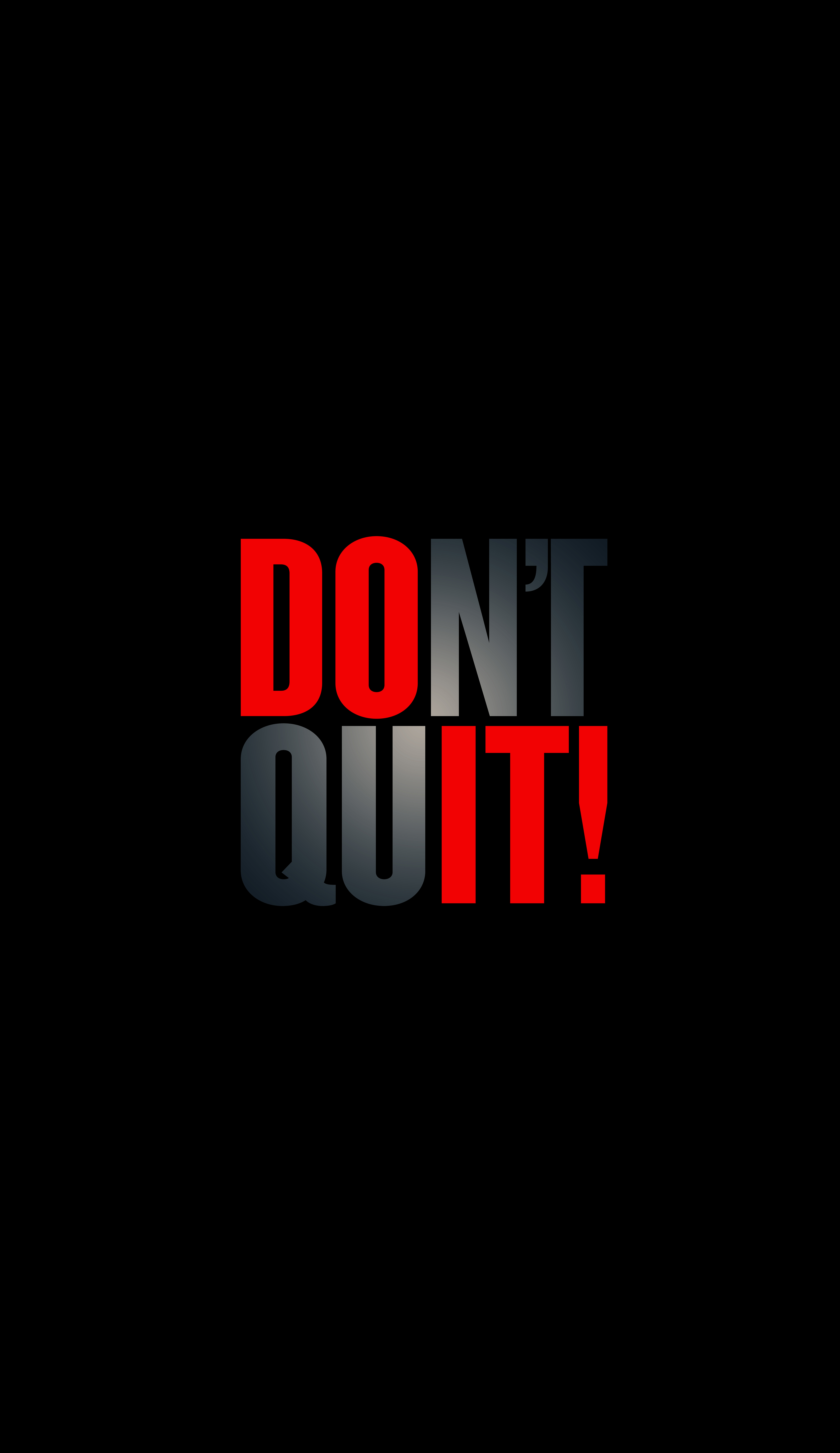 Motivational Don't Quit - quotes wallpaper for OpersCraft