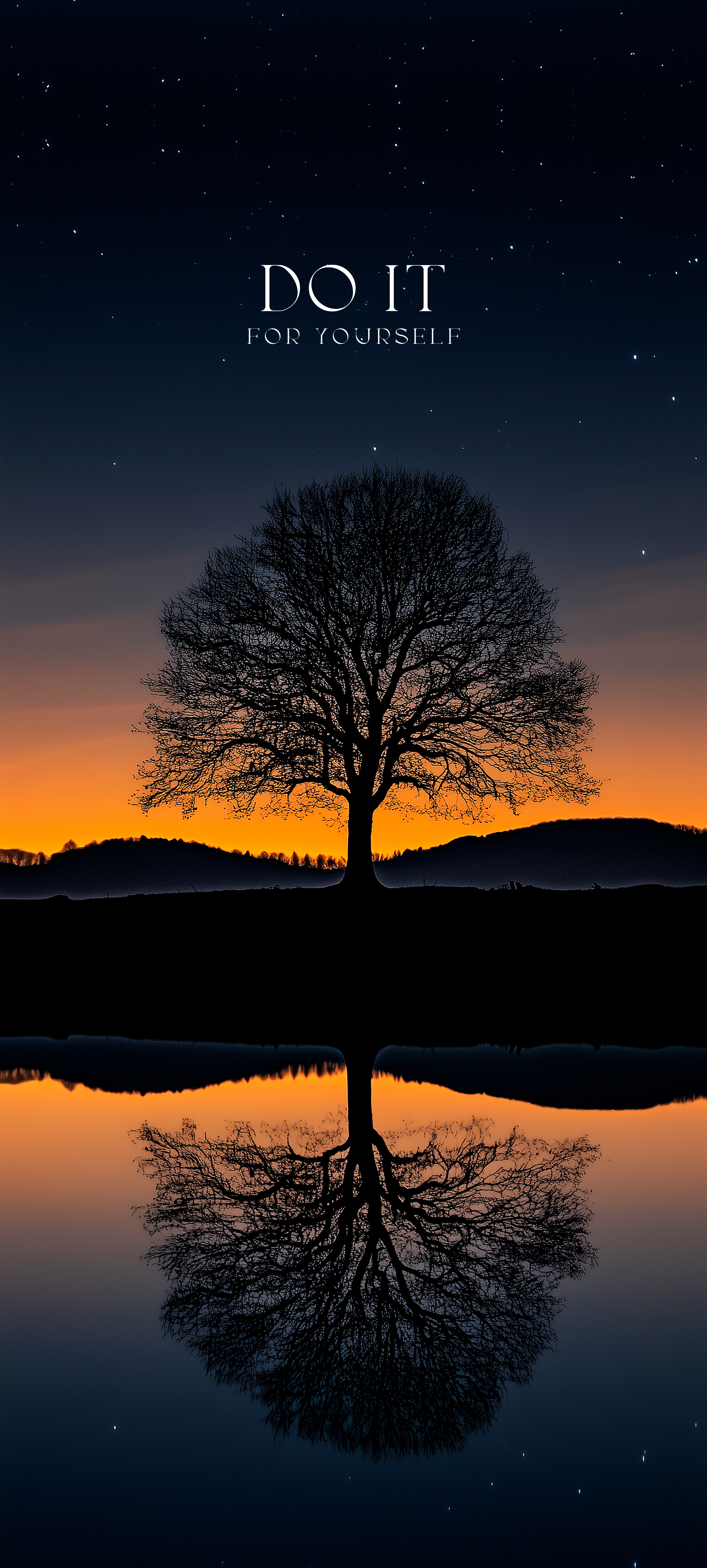 Motivational Tree Reflection - quotes wallpaper for OpersCraft