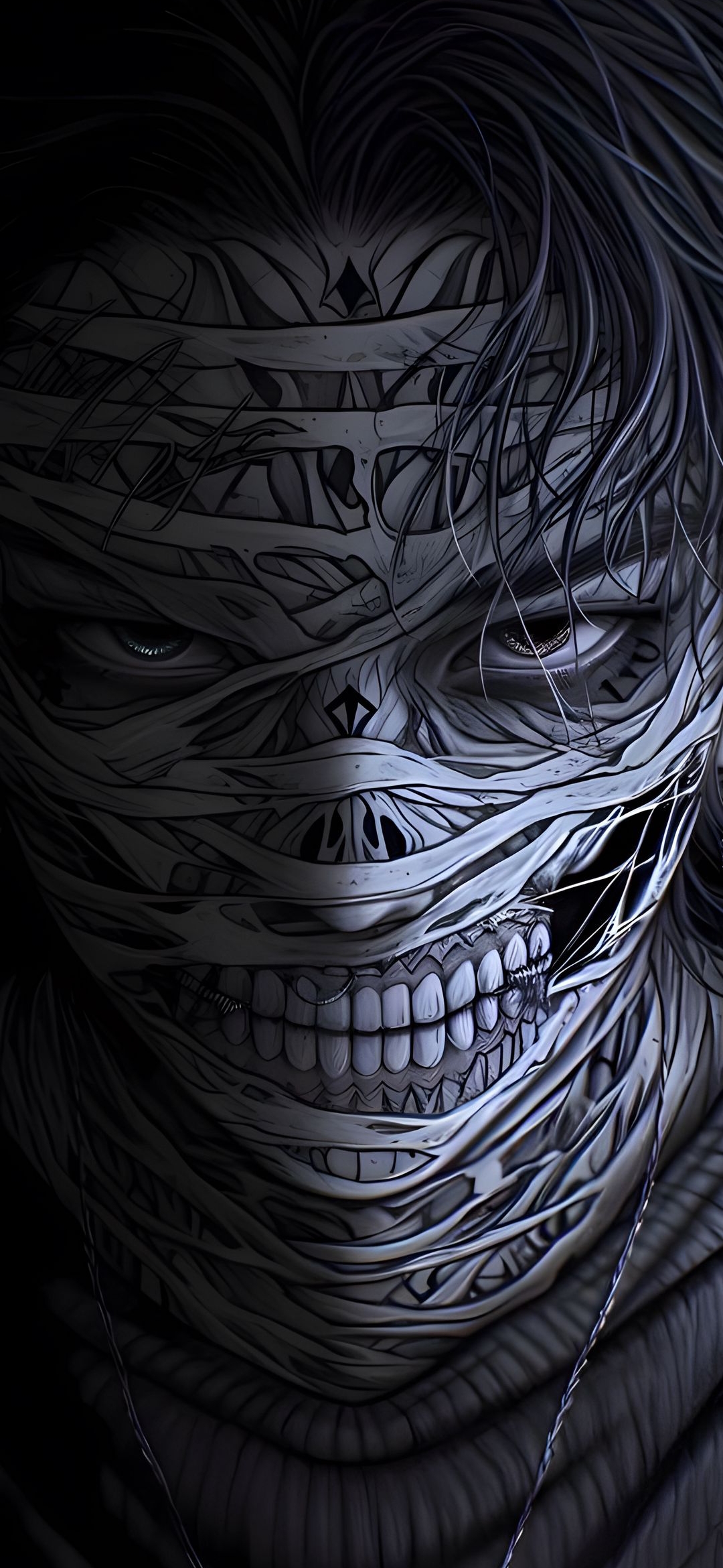 Mummy Face Close-up - dope wallpaper for OpersCraft