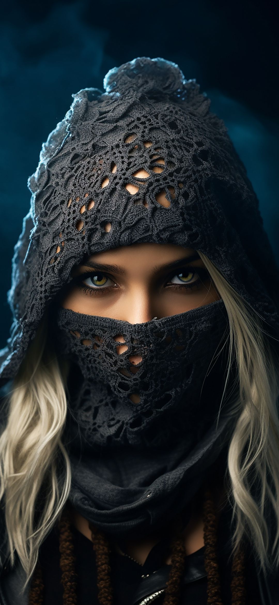 Mysterious Hooded Woman - fantasy wallpaper for OpersCraft