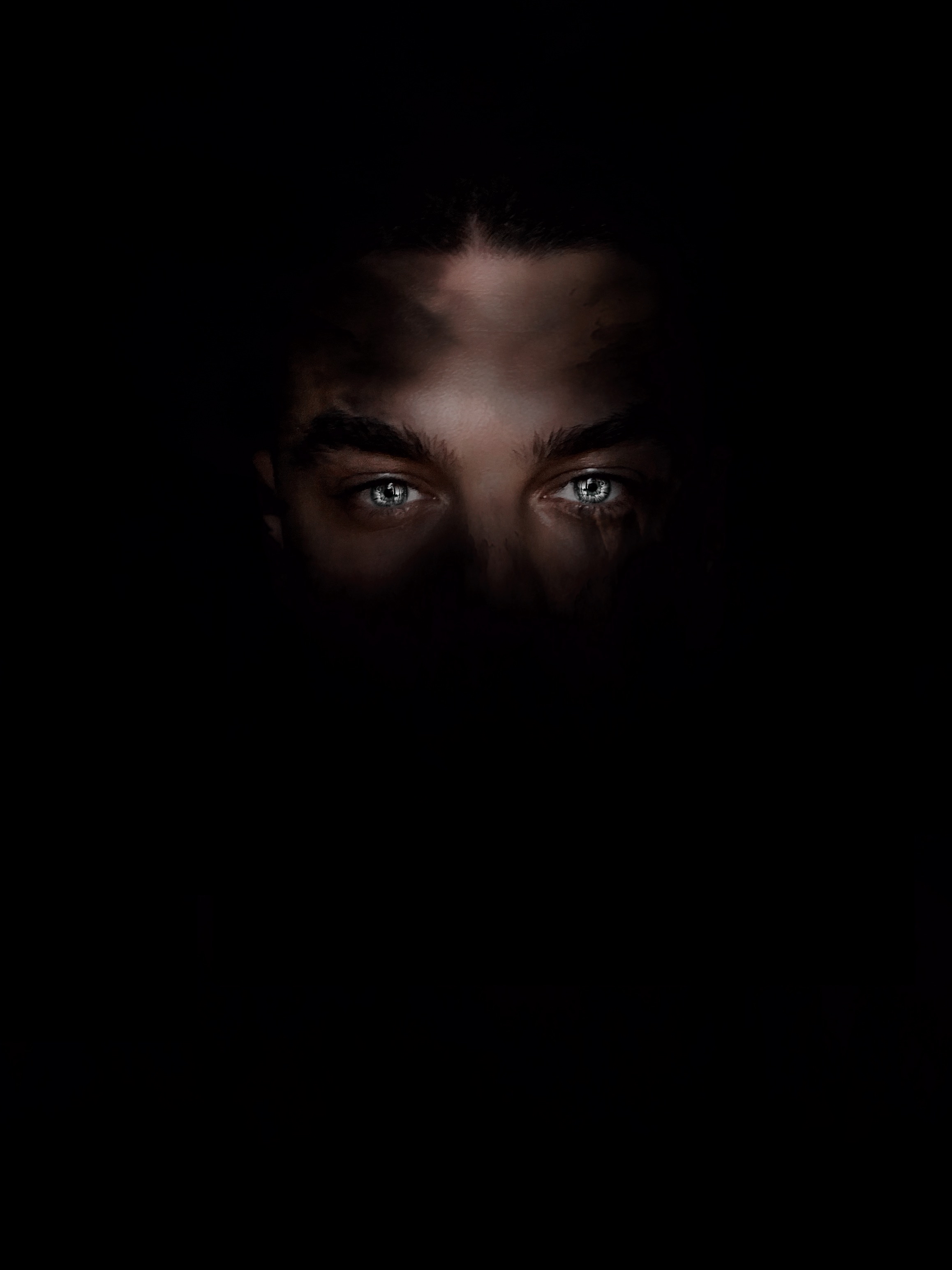 Mysterious Intense Eyes - gothic wallpaper for OpersCraft
