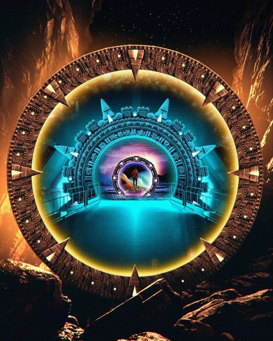 Mystic Portal to Another World - fantasy wallpaper for OpersCraft