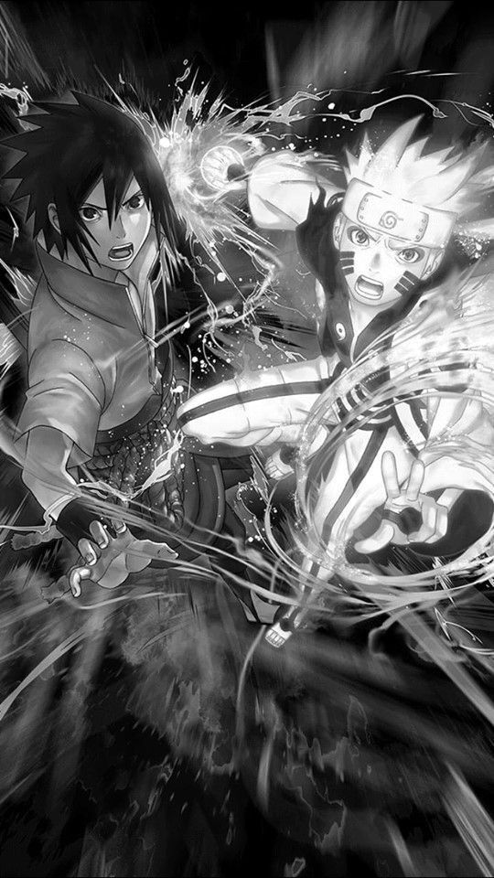 Naruto and Sasuke Clash - naruto wallpaper for OpersCraft