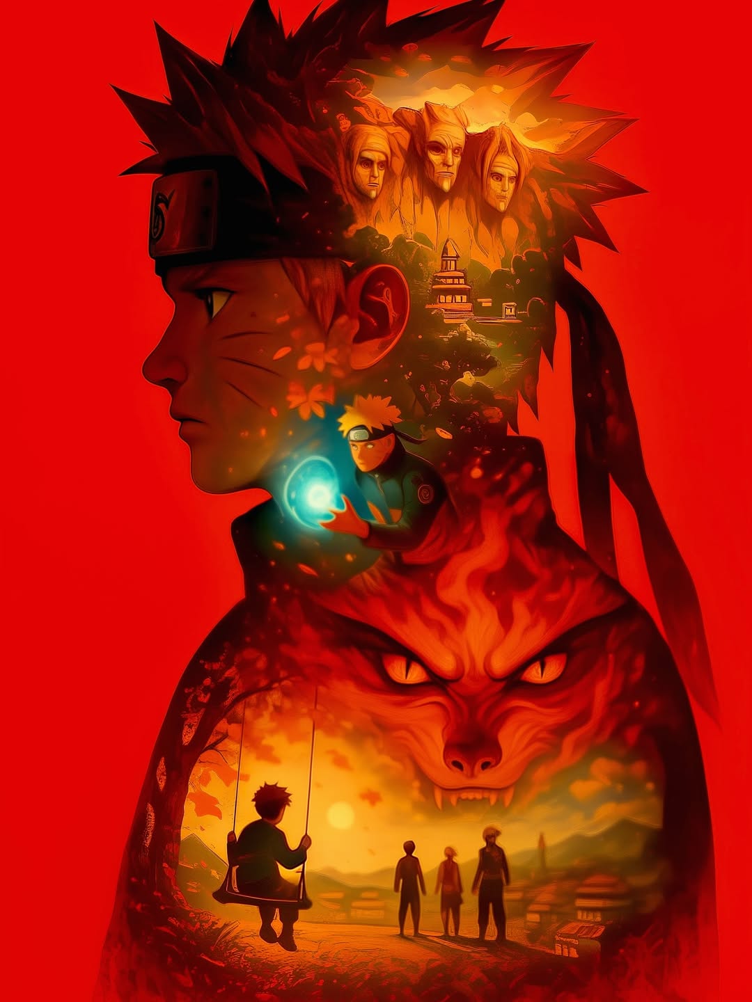 Naruto's Inner World - anime wallpaper for OpersCraft