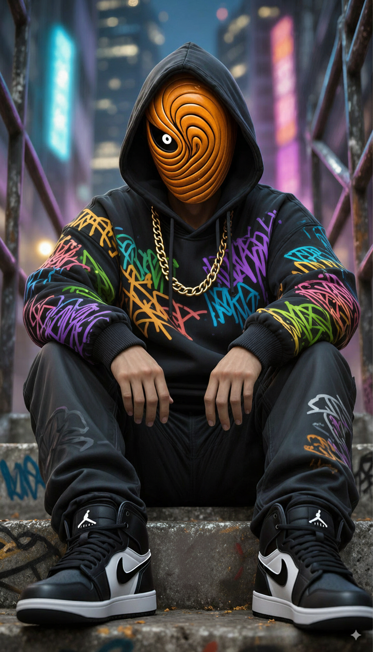 Naruto Tobi Urban Style - ghetto wallpaper for OpersCraft