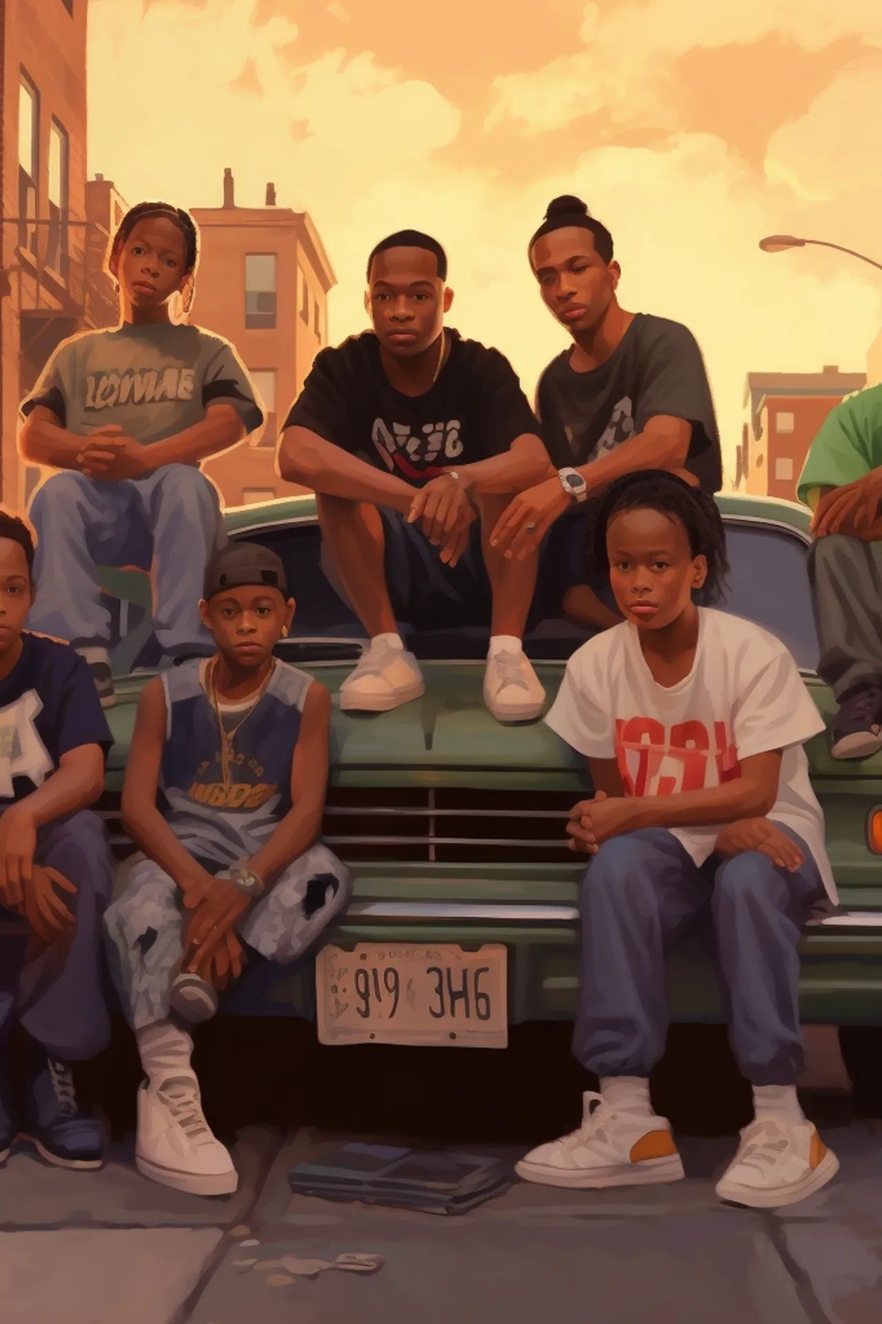 Neighborhood Car Crew - ghetto wallpaper for OpersCraft