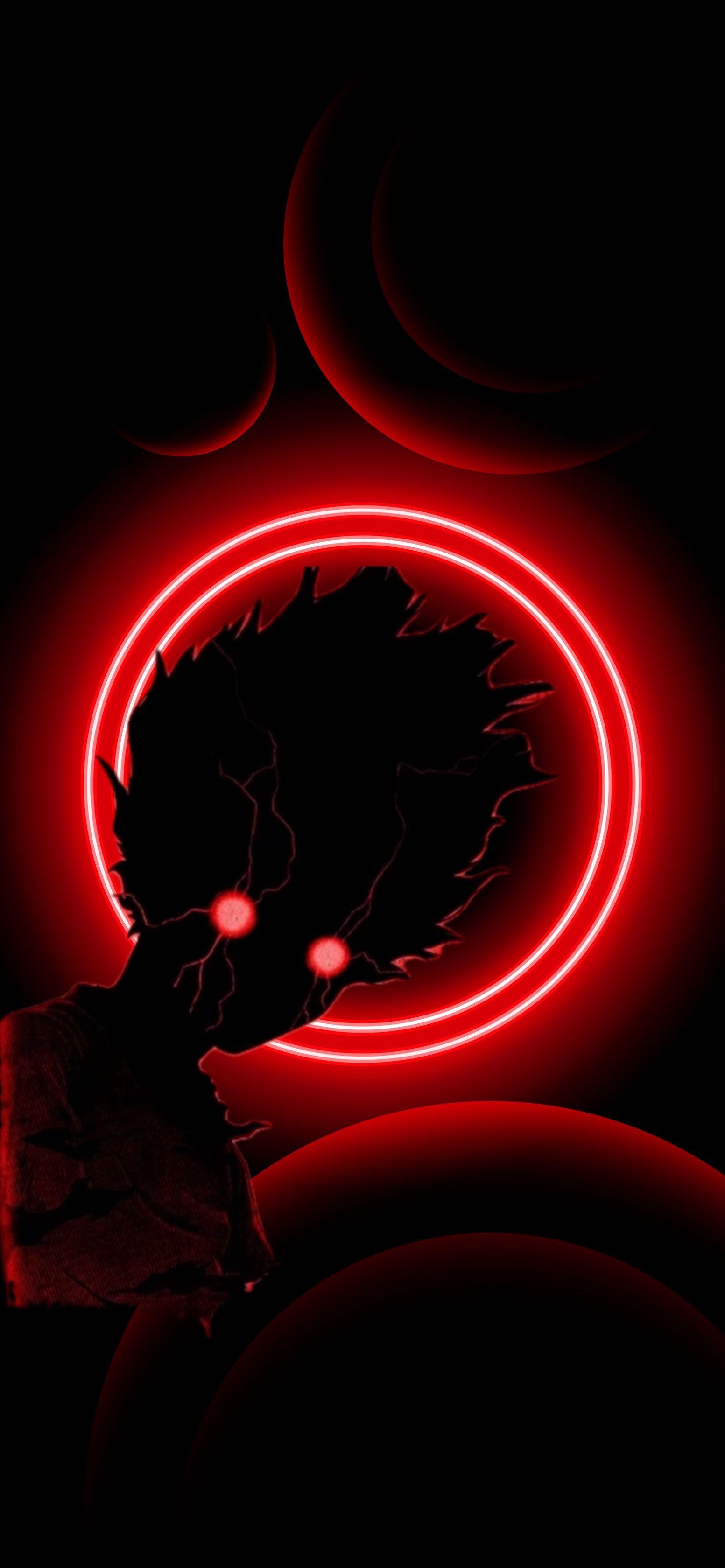 Neon Anime Silhouette - dope wallpaper for OpersCraft