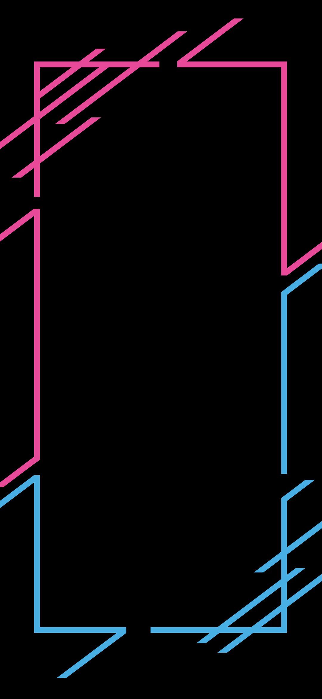 Neon Frame Abstract - abstract wallpaper for OpersCraft