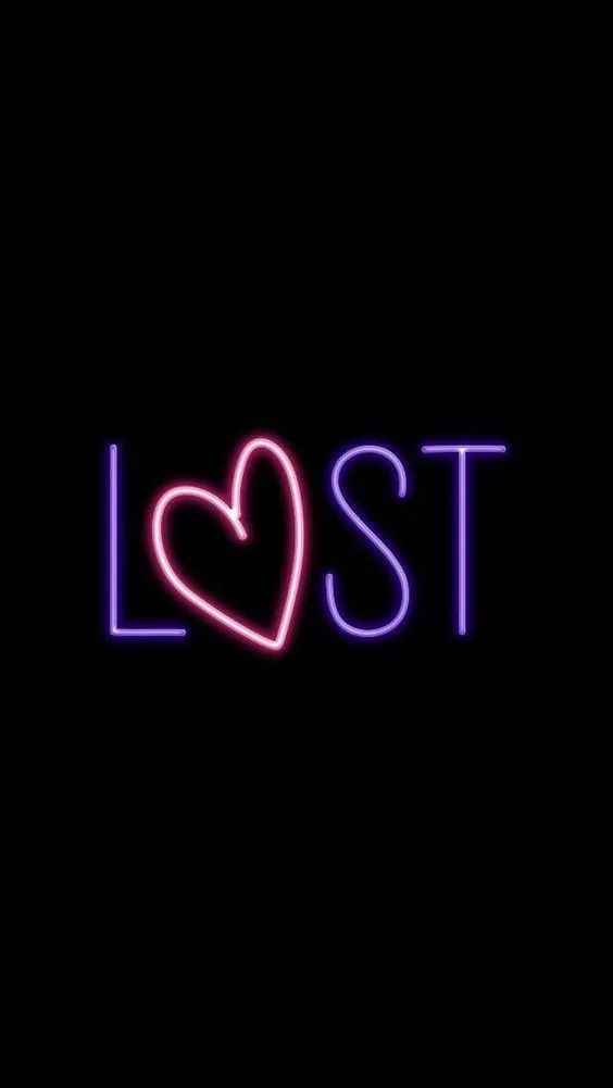 Neon Lost Heart - neon wallpaper for OpersCraft